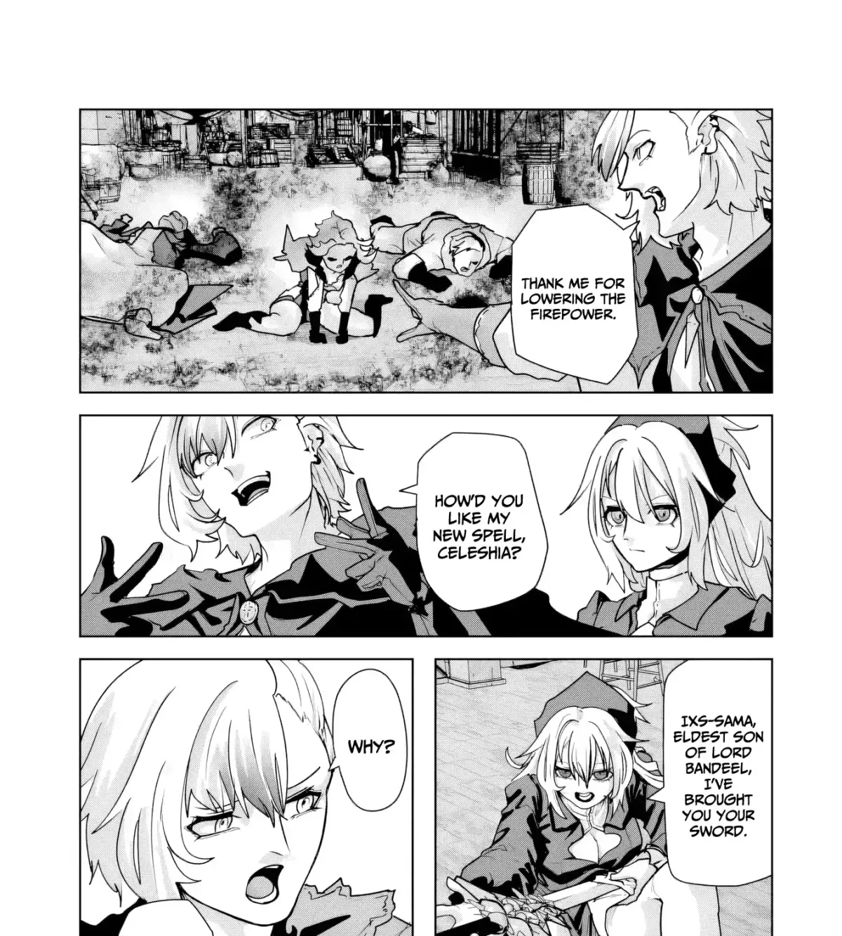 Akuyaku Kizoku ga Hirakinaotte Hametsu Furagu o Jitsuryoku de Hataki Otteitara, Itsunomanika Hirointachi Kara Eiyuushi Sareru you ni Natta ken Chapter 5.2 page 14 - 