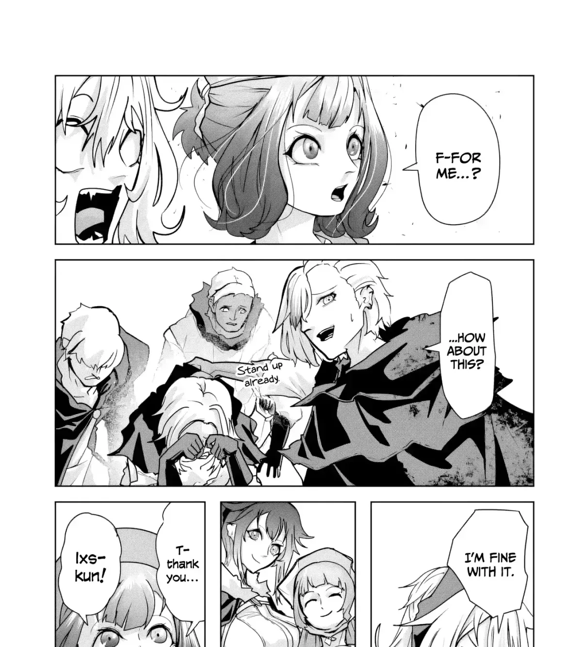 Akuyaku Kizoku ga Hirakinaotte Hametsu Furagu o Jitsuryoku de Hataki Otteitara, Itsunomanika Hirointachi Kara Eiyuushi Sareru you ni Natta ken Chapter 5.2 page 26 - 