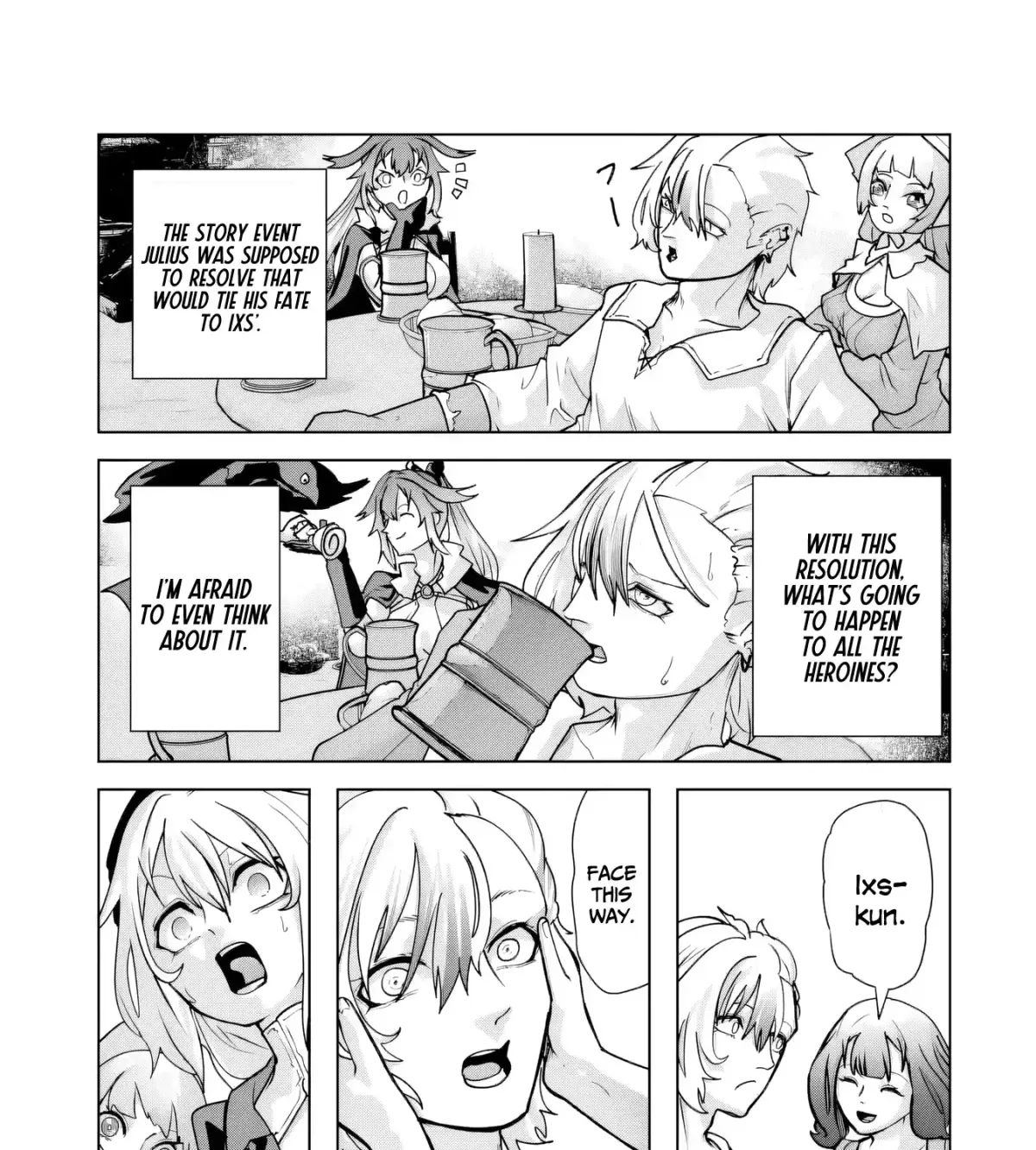 Akuyaku Kizoku ga Hirakinaotte Hametsu Furagu o Jitsuryoku de Hataki Otteitara, Itsunomanika Hirointachi Kara Eiyuushi Sareru you ni Natta ken Chapter 5.2 page 30 - 