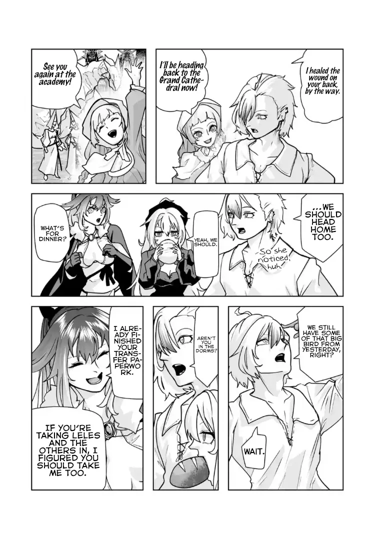 Akuyaku Kizoku ga Hirakinaotte Hametsu Furagu o Jitsuryoku de Hataki Otteitara, Itsunomanika Hirointachi Kara Eiyuushi Sareru you ni Natta ken Chapter 5.4 page 7 - 
