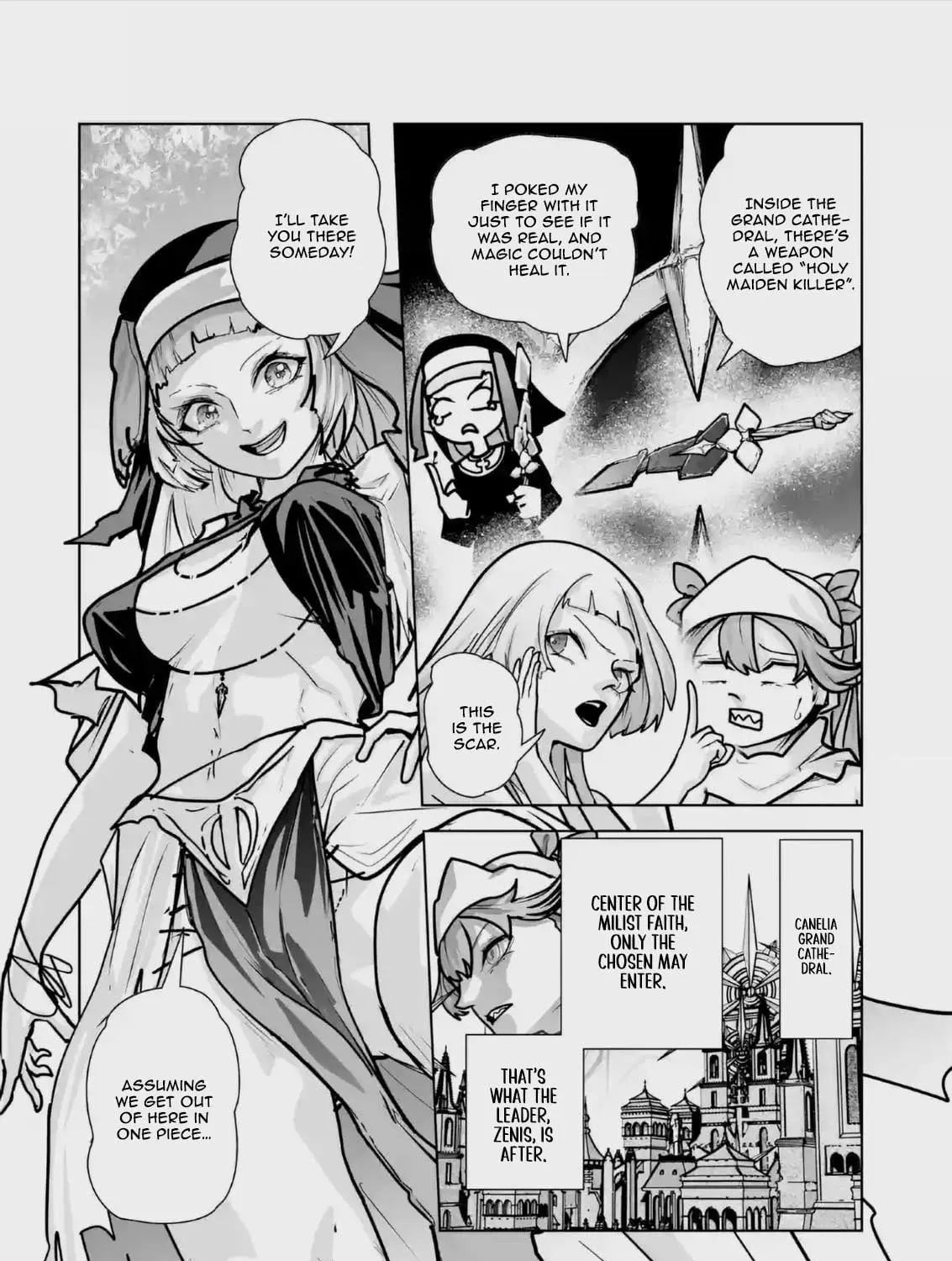 Akuyaku Kizoku ga Hirakinaotte Hametsu Furagu o Jitsuryoku de Hataki Otteitara, Itsunomanika Hirointachi Kara Eiyuushi Sareru you ni Natta ken Chapter 6.4 page 8 - 