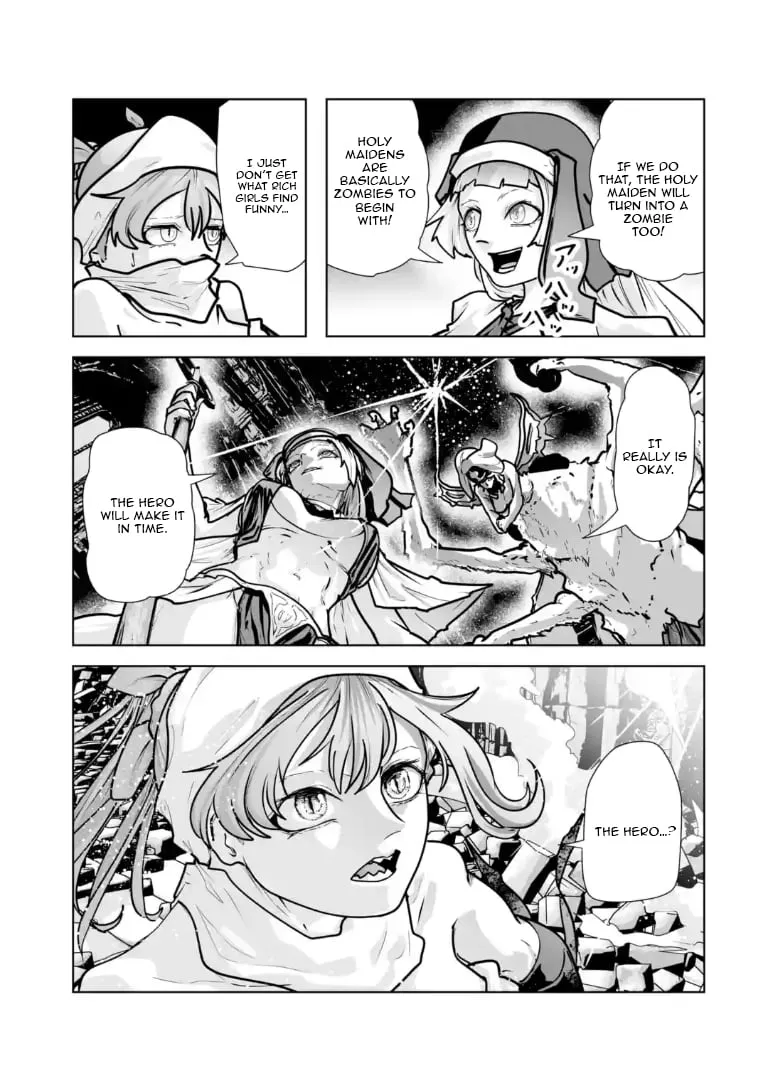 Akuyaku Kizoku ga Hirakinaotte Hametsu Furagu o Jitsuryoku de Hataki Otteitara, Itsunomanika Hirointachi Kara Eiyuushi Sareru you ni Natta ken Chapter 7.3 page 2 - 