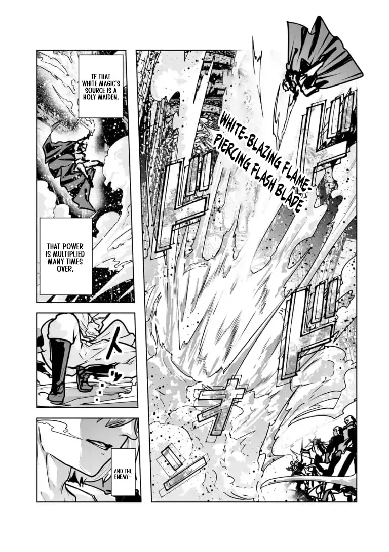 Akuyaku Kizoku ga Hirakinaotte Hametsu Furagu o Jitsuryoku de Hataki Otteitara, Itsunomanika Hirointachi Kara Eiyuushi Sareru you ni Natta ken Chapter 7.3 page 12 - 