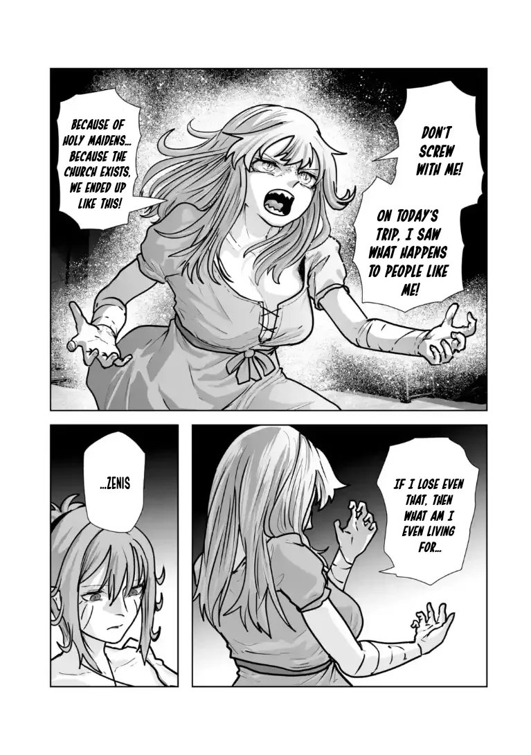 Akuyaku Kizoku ga Hirakinaotte Hametsu Furagu o Jitsuryoku de Hataki Otteitara, Itsunomanika Hirointachi Kara Eiyuushi Sareru you ni Natta ken Chapter 7.4 page 12 - 