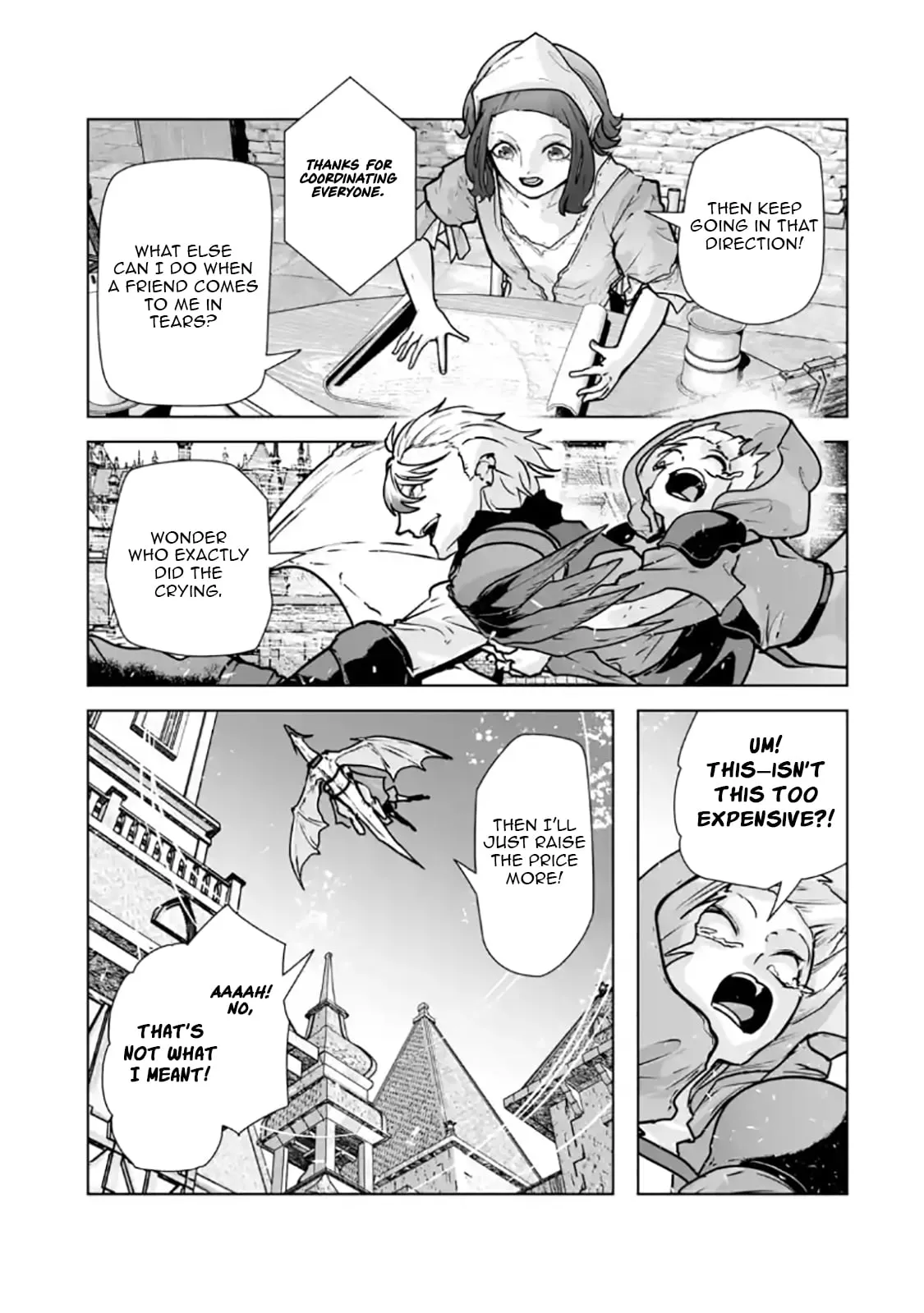 Akuyaku Kizoku ga Hirakinaotte Hametsu Furagu o Jitsuryoku de Hataki Otteitara, Itsunomanika Hirointachi Kara Eiyuushi Sareru you ni Natta ken Chapter 8.2 page 12 - 