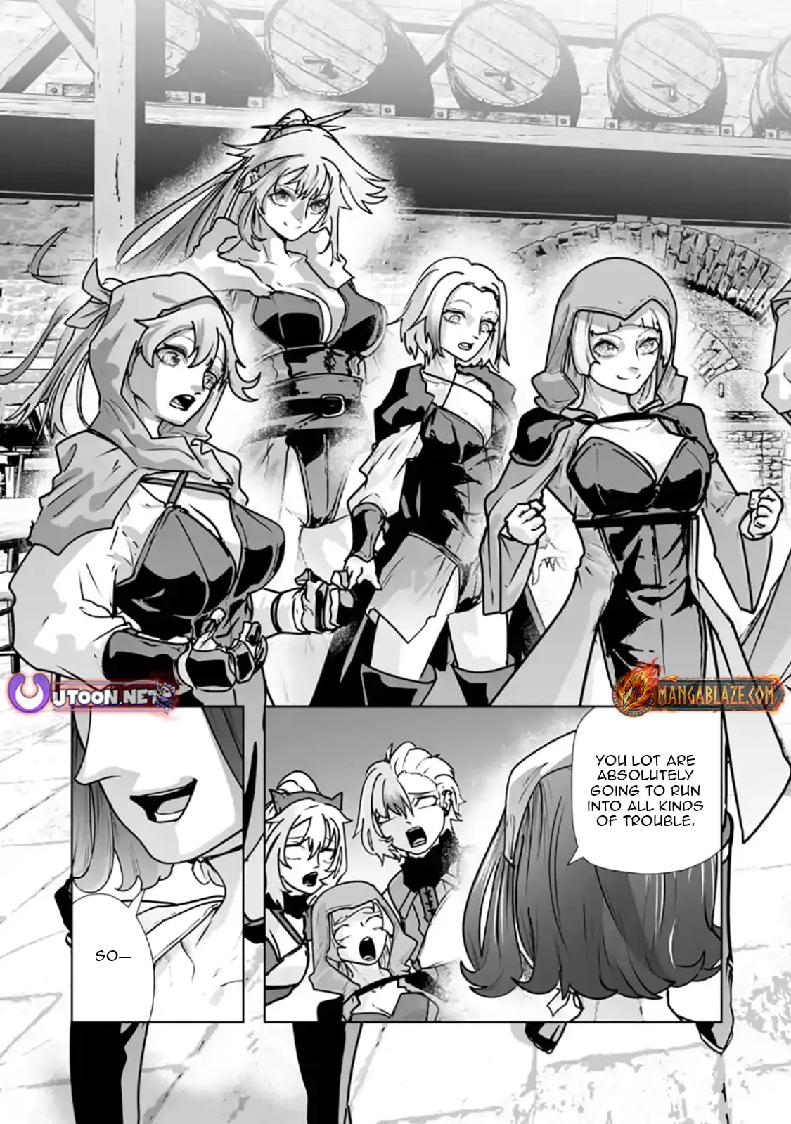 Akuyaku Kizoku ga Hirakinaotte Hametsu Furagu o Jitsuryoku de Hataki Otteitara, Itsunomanika Hirointachi Kara Eiyuushi Sareru you ni Natta ken Chapter 8.2 page 6 - 