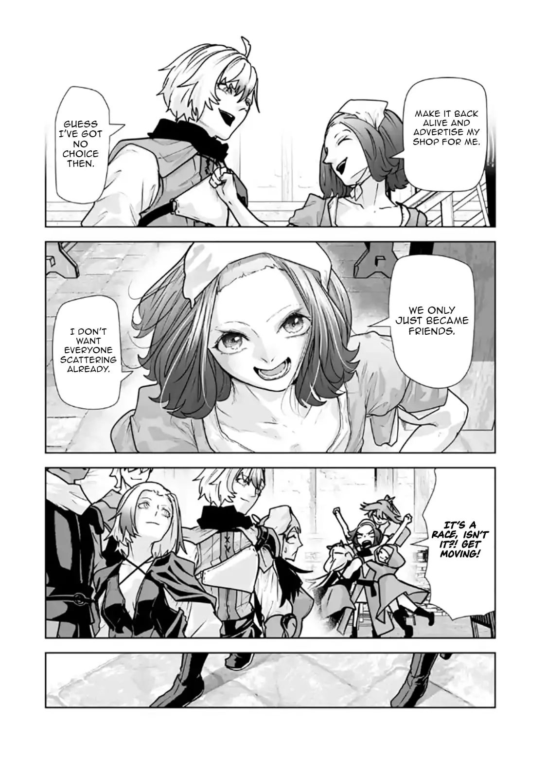 Akuyaku Kizoku ga Hirakinaotte Hametsu Furagu o Jitsuryoku de Hataki Otteitara, Itsunomanika Hirointachi Kara Eiyuushi Sareru you ni Natta ken Chapter 8.2 page 7 - 