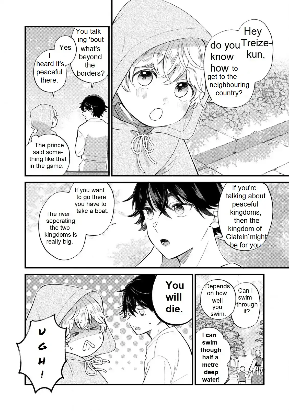 Akuyaku no Goreisoku no Dou ni ka Shitai Nichijou Chapter 13 page 4 - 