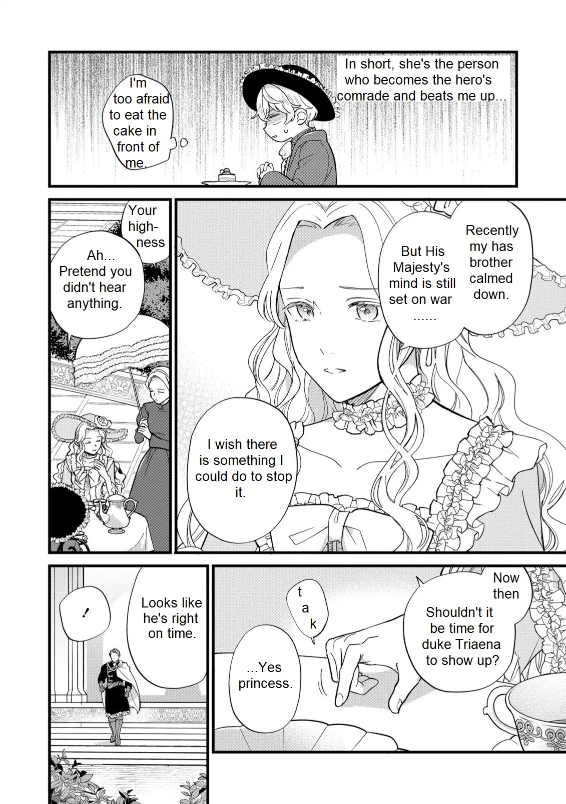 Akuyaku no Goreisoku no Dou ni ka Shitai Nichijou Chapter 16 page 19 - 