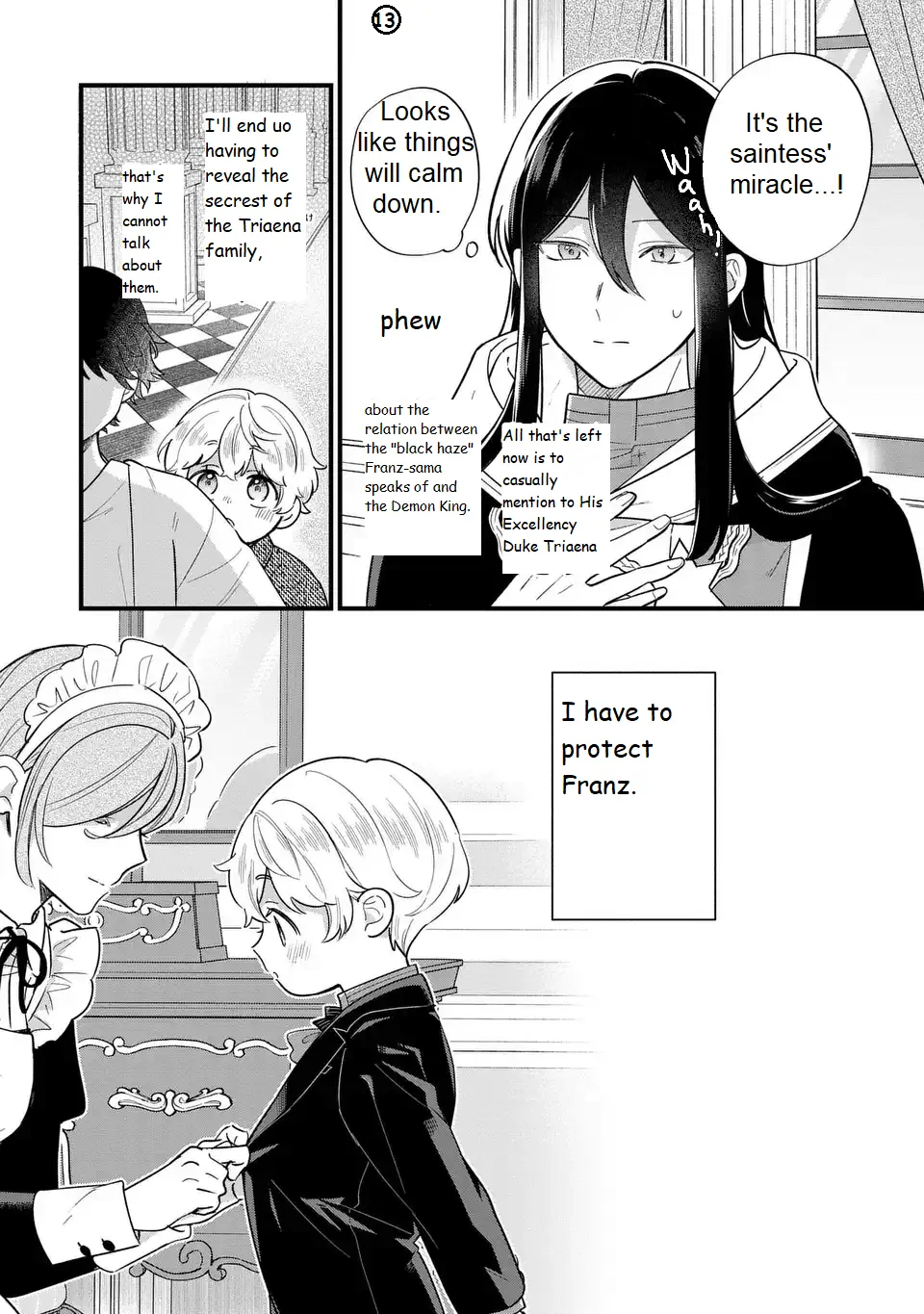 Akuyaku no Goreisoku no Dou ni ka Shitai Nichijou Chapter 24 page 14 - 