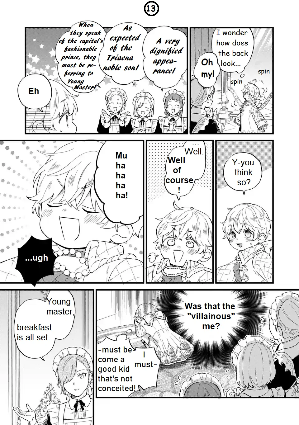 Akuyaku no Goreisoku no Dou ni ka Shitai Nichijou Chapter 26 page 13 - 