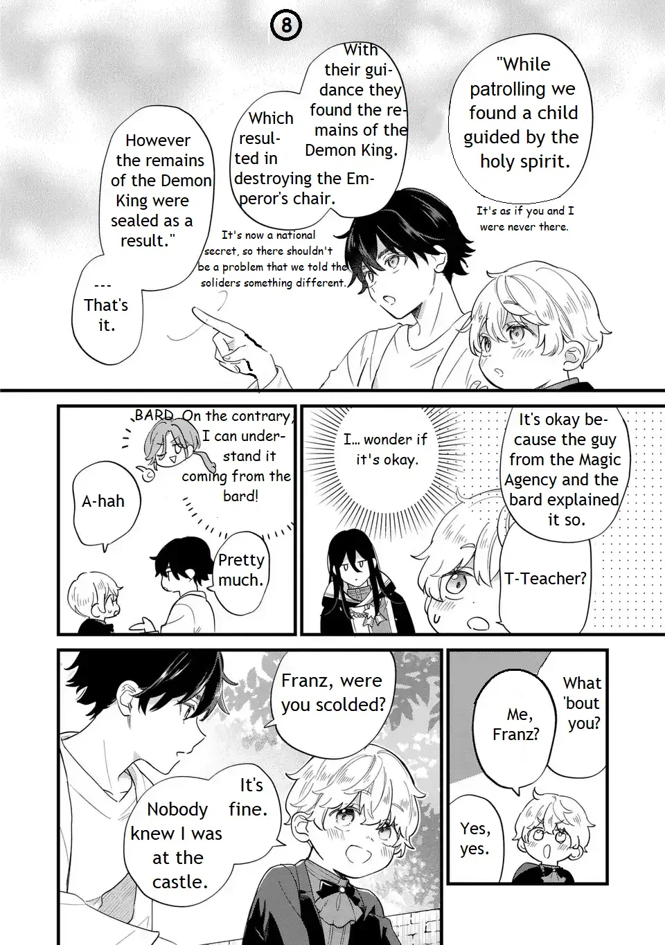 Akuyaku no Goreisoku no Dou ni ka Shitai Nichijou Chapter 27 page 8 - 