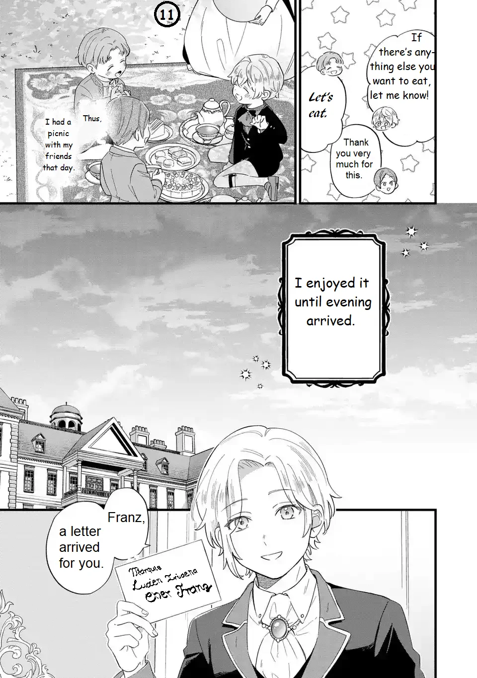 Akuyaku no Goreisoku no Dou ni ka Shitai Nichijou Chapter 28 page 11 - 