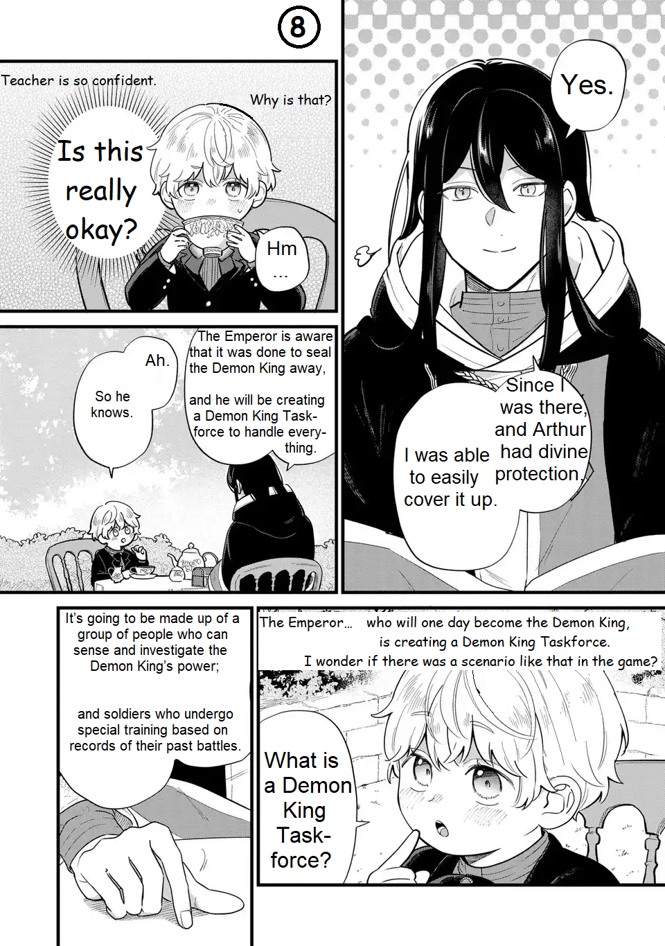 Akuyaku no Goreisoku no Dou ni ka Shitai Nichijou Chapter 35 page 9 - 