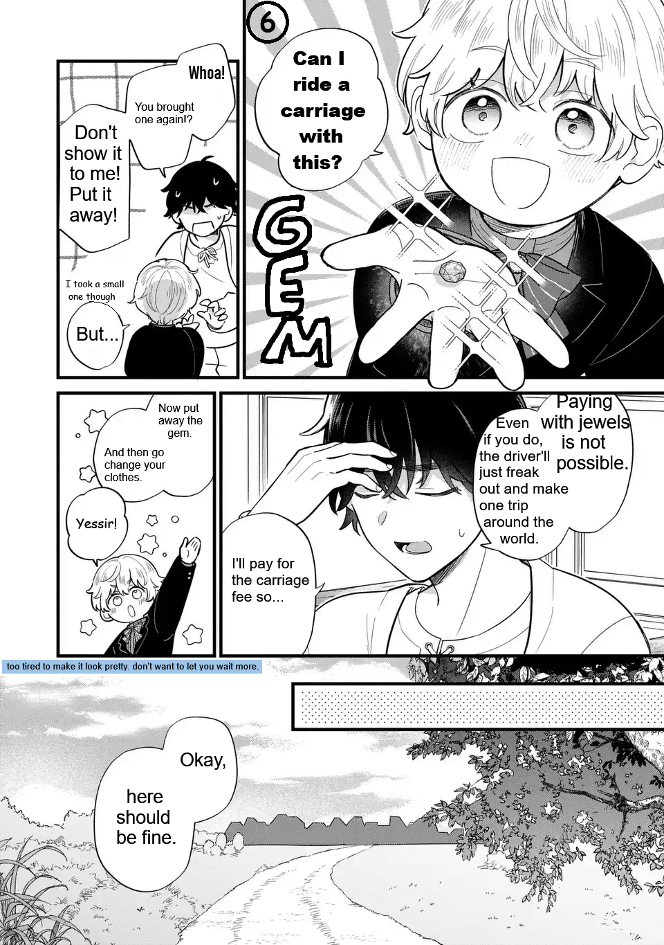 Akuyaku no Goreisoku no Dou ni ka Shitai Nichijou Chapter 36 page 7 - 