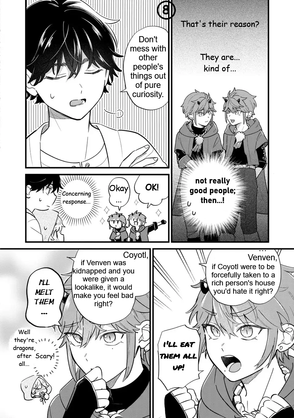 Akuyaku no Goreisoku no Dou ni ka Shitai Nichijou Chapter 38 page 9 - 