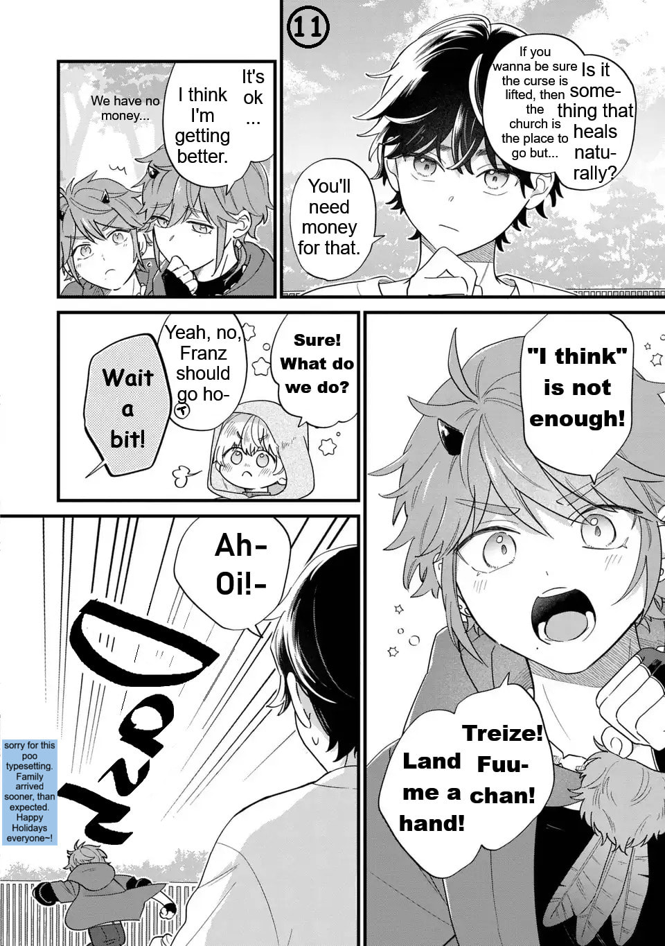 Akuyaku no Goreisoku no Dounika shitai Nichijou Chapter 45 page 11 - 