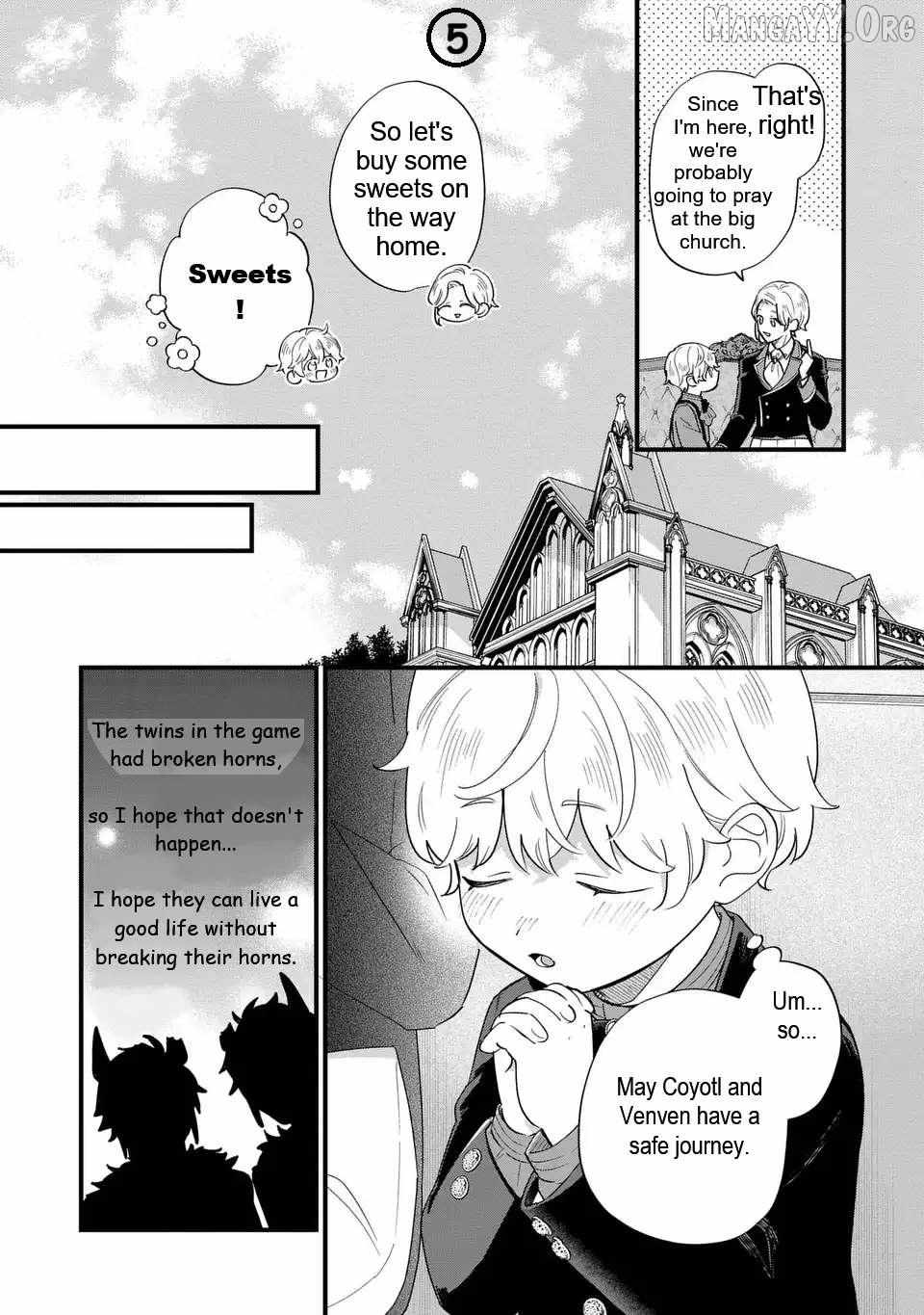 Akuyaku no Goreisoku no Dounika shitai Nichijou Chapter 48 page 6 - 