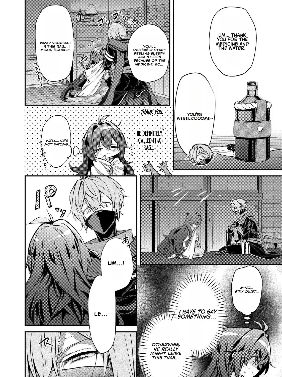 Akuyaku no Oujo ni Tensei Shita kedo, Kakushi Kyara ga Kakurete Inai: Hikari Sasu Sekai de Kimi to @COMIC Chapter 4.1 page 12 - 