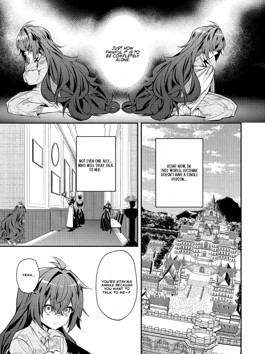 Akuyaku no Oujo ni Tensei Shita kedo, Kakushi Kyara ga Kakurete Inai: Hikari Sasu Sekai de Kimi to @COMIC Chapter 4.1 page 22 - 