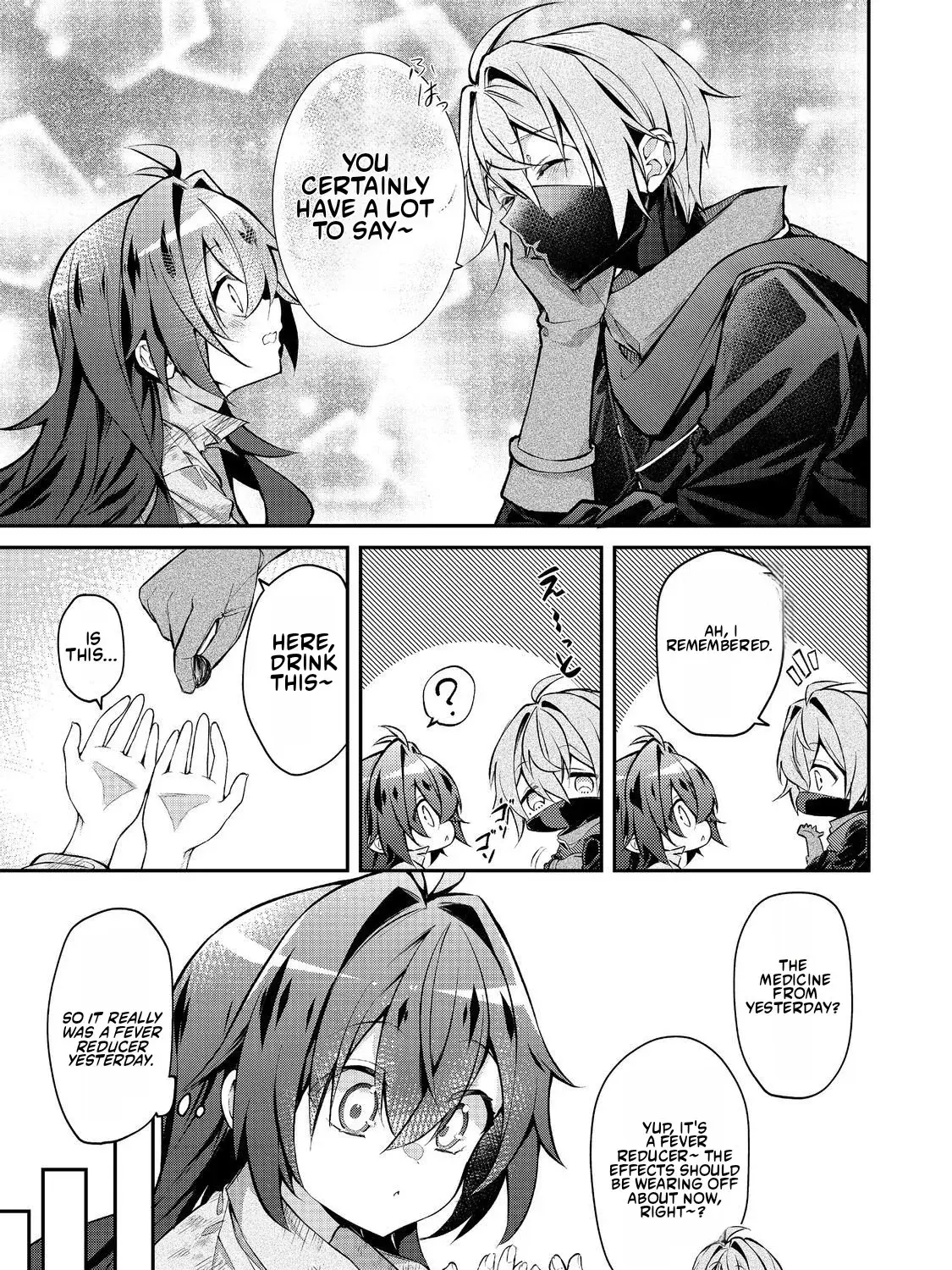 Akuyaku no Oujo ni Tensei Shita kedo, Kakushi Kyara ga Kakurete Inai: Hikari Sasu Sekai de Kimi to @COMIC Chapter 4.1 page 10 - 