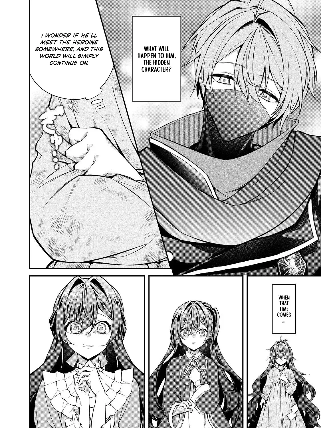 Akuyaku no Oujo ni Tensei Shita kedo, Kakushi Kyara ga Kakurete Inai: Hikari Sasu Sekai de Kimi to @COMIC Chapter 5.1 page 33 - 