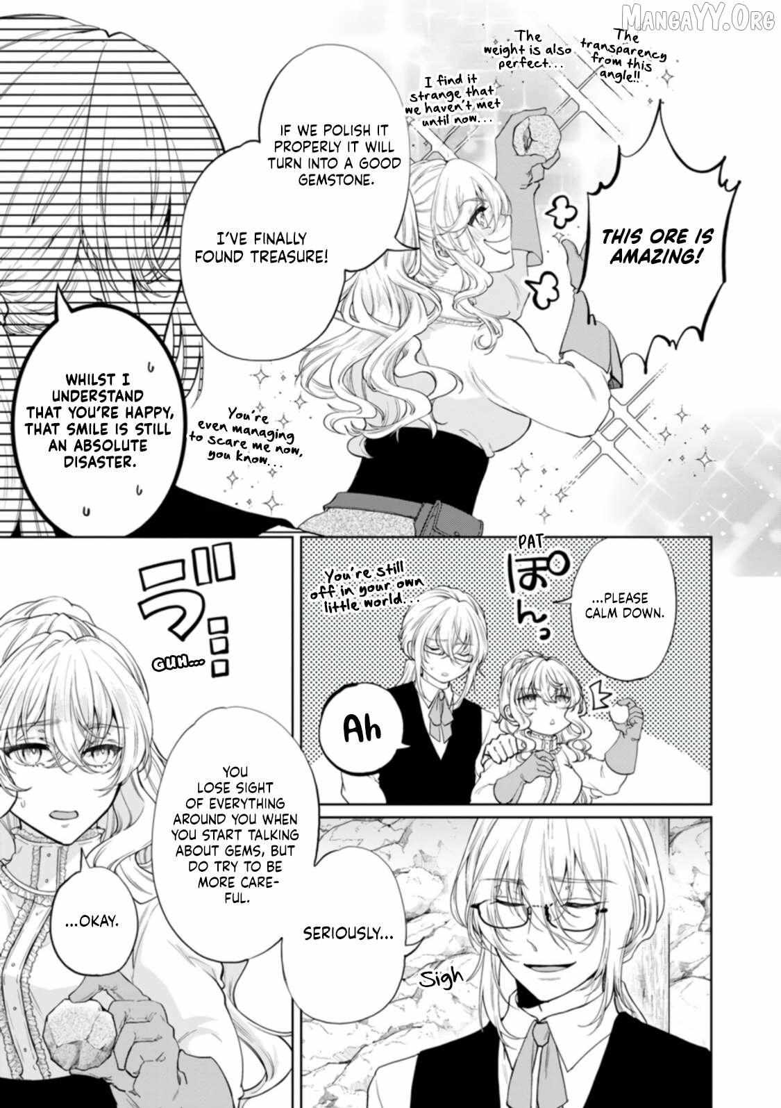 Akuyaku Reijo no Nariagari Ringoku de Hoseki no Seijo to Yobareru Made Chapter 1 page 14 - 