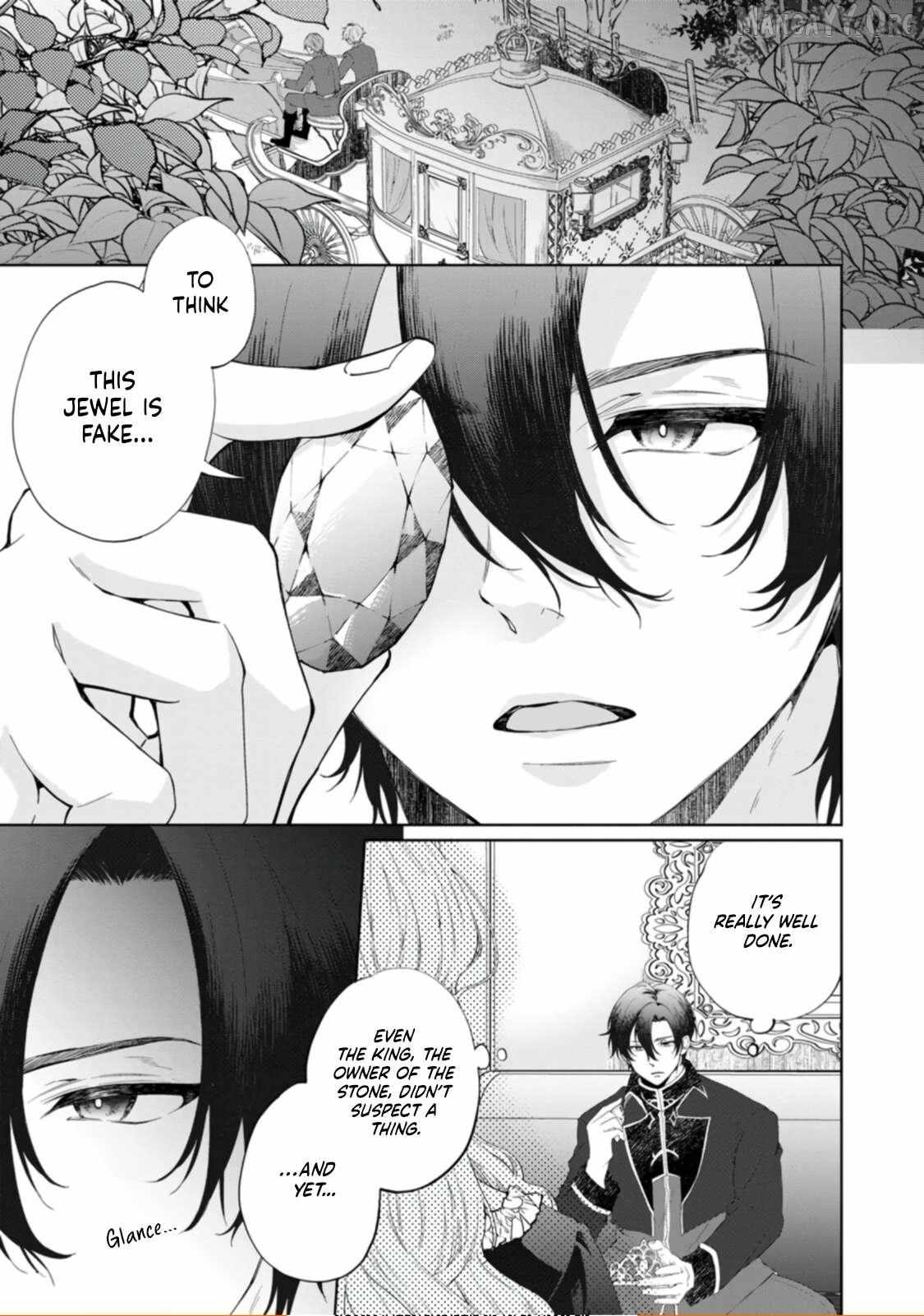 Akuyaku Reijo no Nariagari Ringoku de Hoseki no Seijo to Yobareru Made Chapter 1 page 3 - 