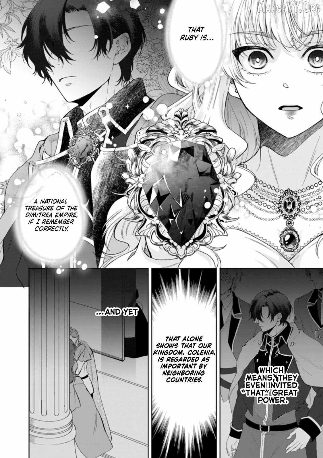 Akuyaku Reijo no Nariagari Ringoku de Hoseki no Seijo to Yobareru Made Chapter 1 page 31 - 