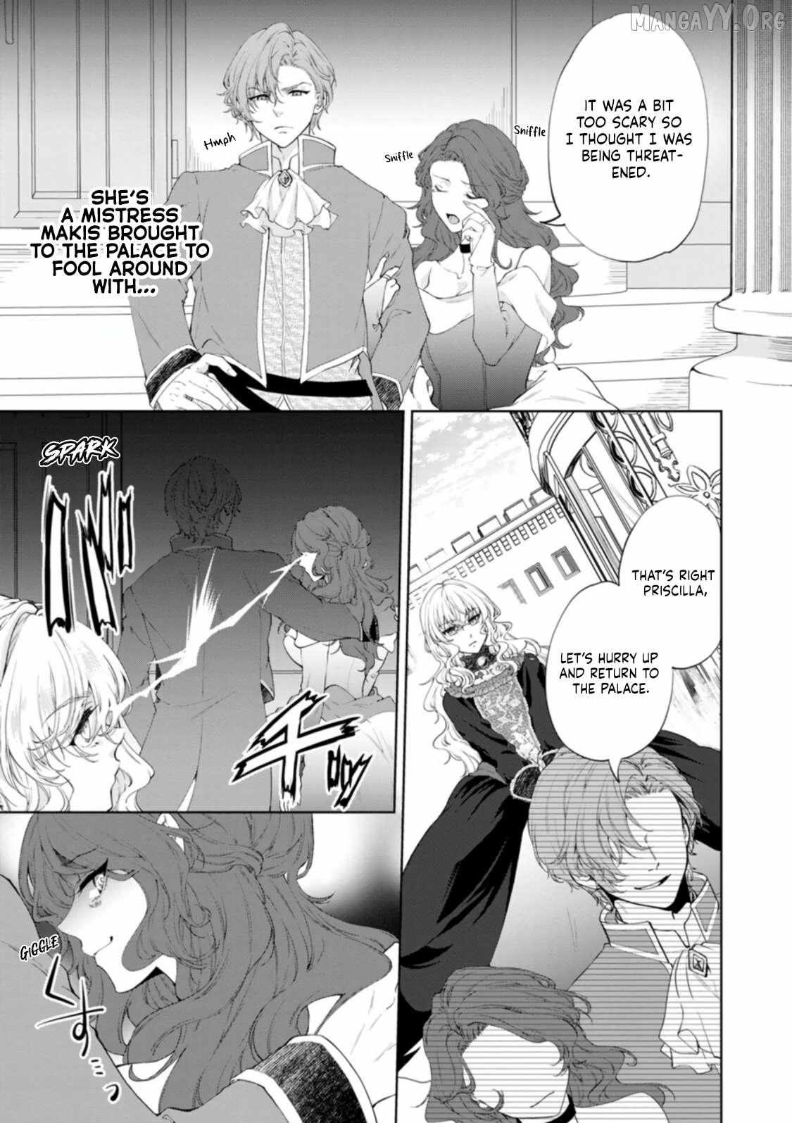 Akuyaku Reijo no Nariagari Ringoku de Hoseki no Seijo to Yobareru Made Chapter 1 page 10 - 