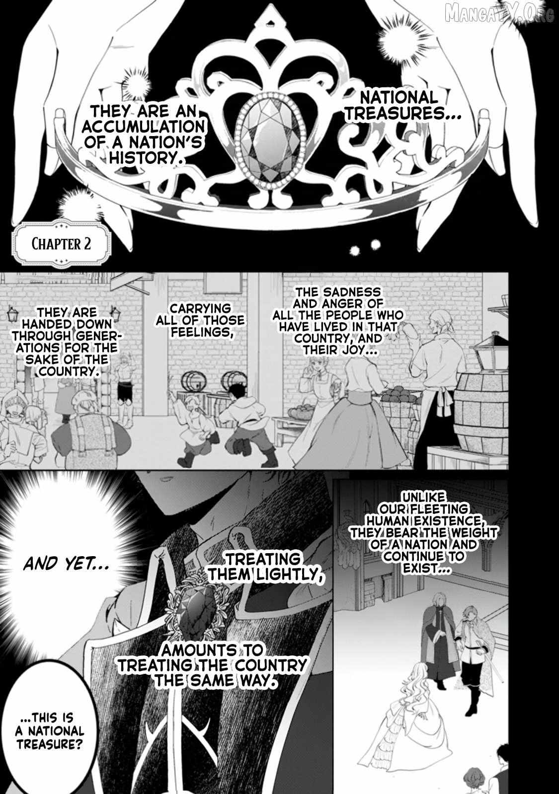 Akuyaku Reijo no Nariagari Ringoku de Hoseki no Seijo to Yobareru Made Chapter 2 page 2 - 