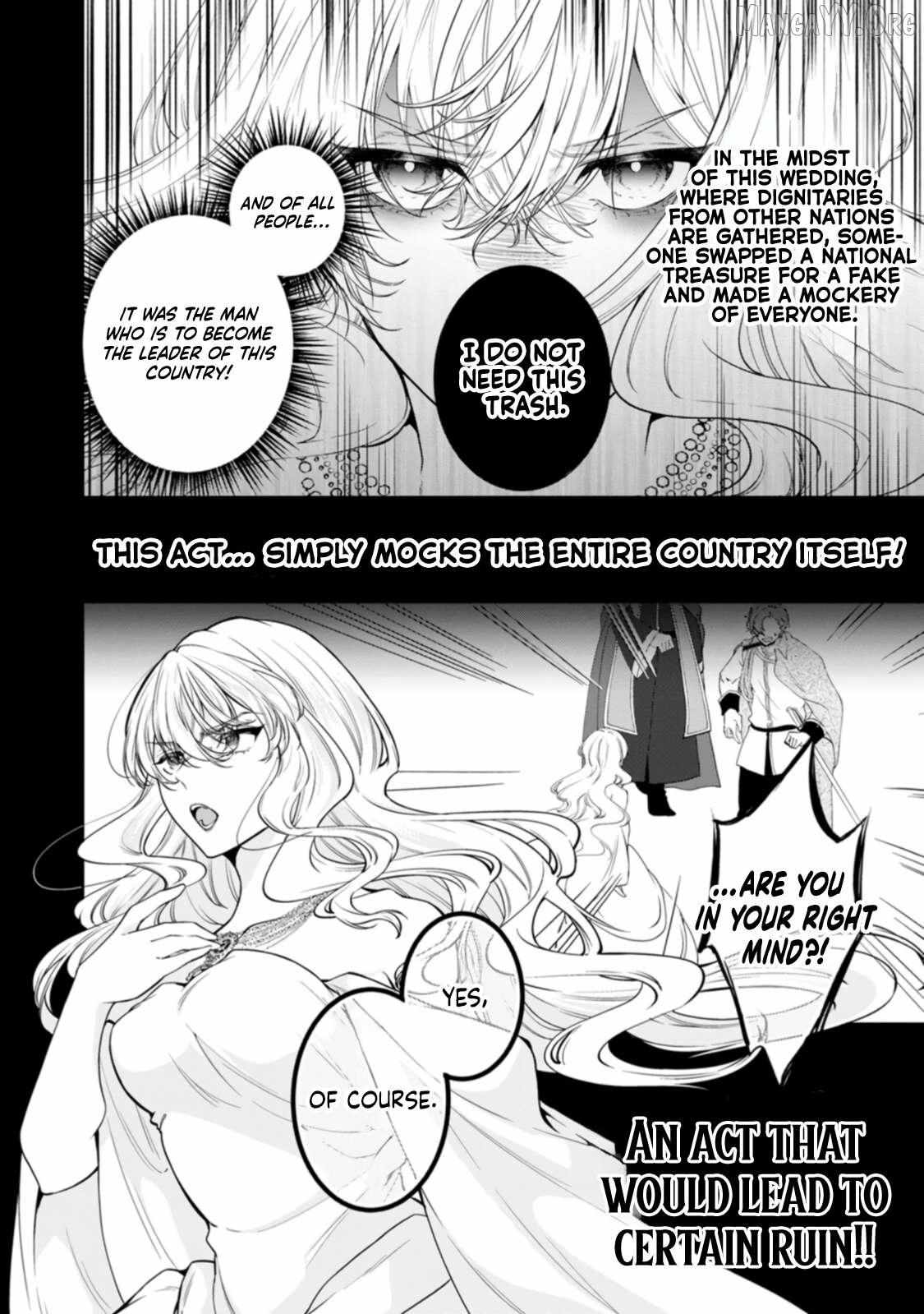 Akuyaku Reijo no Nariagari Ringoku de Hoseki no Seijo to Yobareru Made Chapter 2 page 3 - 