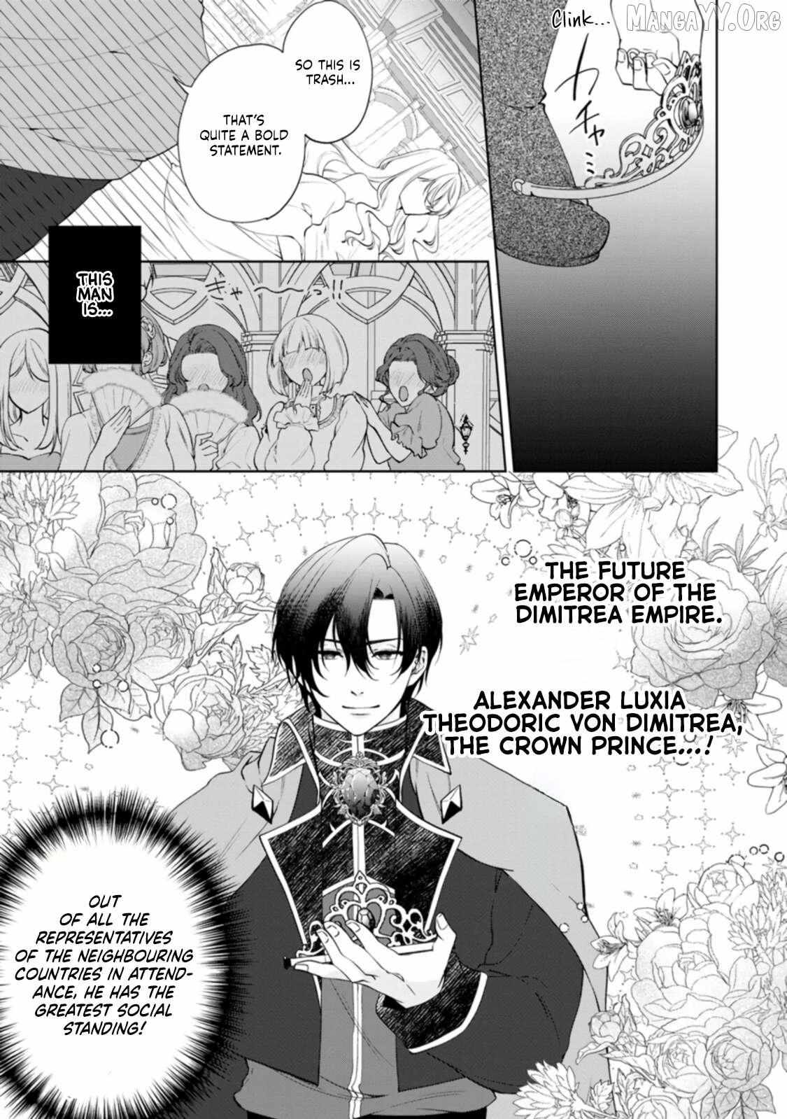 Akuyaku Reijo no Nariagari Ringoku de Hoseki no Seijo to Yobareru Made Chapter 2 page 8 - 