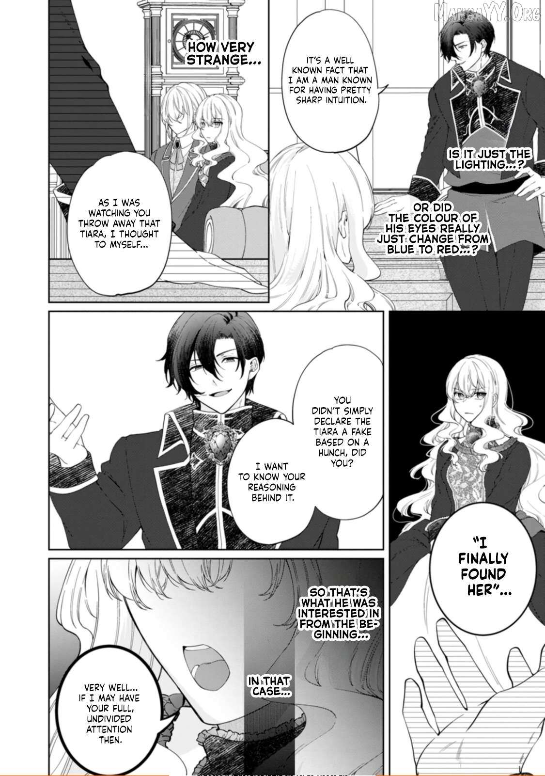 Akuyaku Reijo no Nariagari Ringoku de Hoseki no Seijo to Yobareru Made Chapter 3 page 12 - 