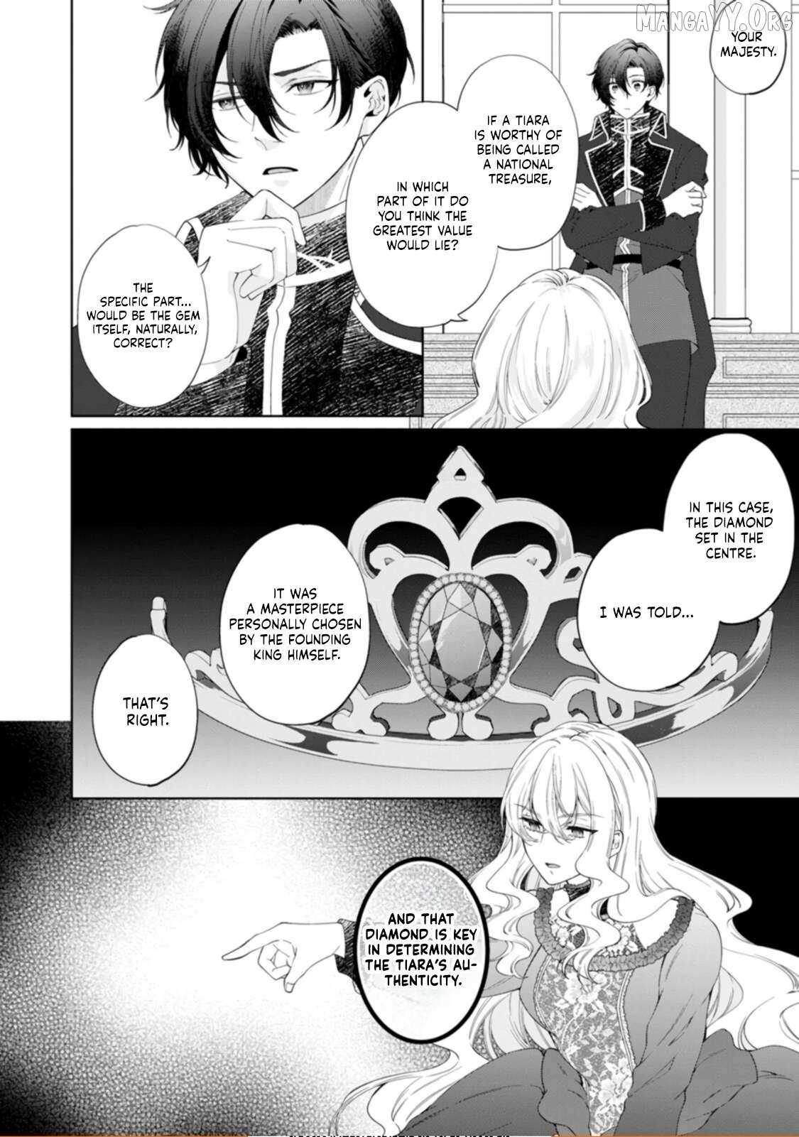 Akuyaku Reijo no Nariagari Ringoku de Hoseki no Seijo to Yobareru Made Chapter 3 page 14 - 