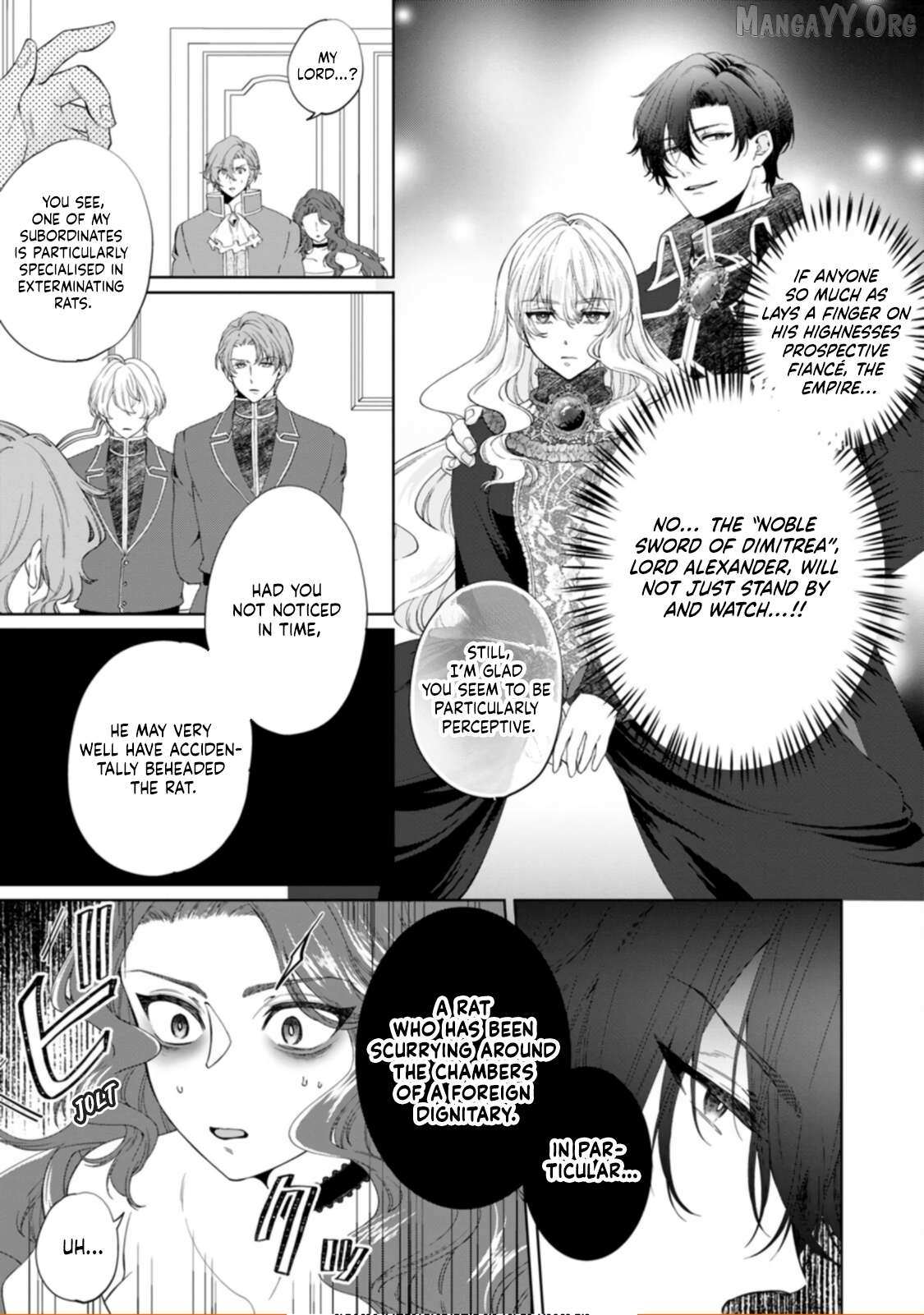 Akuyaku Reijo no Nariagari Ringoku de Hoseki no Seijo to Yobareru Made Chapter 3 page 35 - 