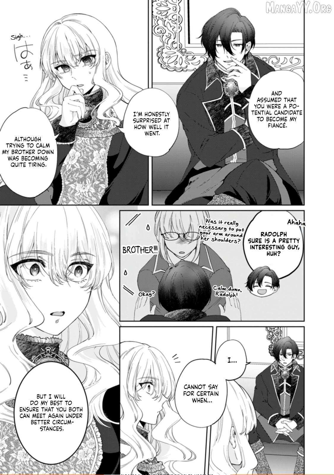 Akuyaku Reijo no Nariagari Ringoku de Hoseki no Seijo to Yobareru Made Chapter 3 page 39 - 