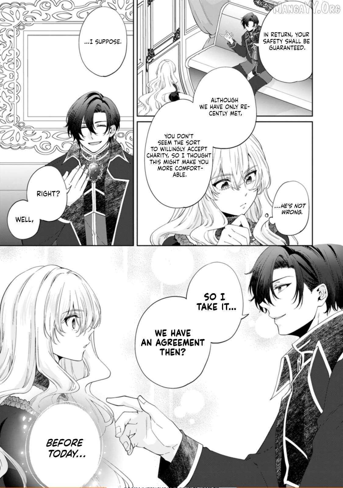 Akuyaku Reijo no Nariagari Ringoku de Hoseki no Seijo to Yobareru Made Chapter 3 page 43 - 