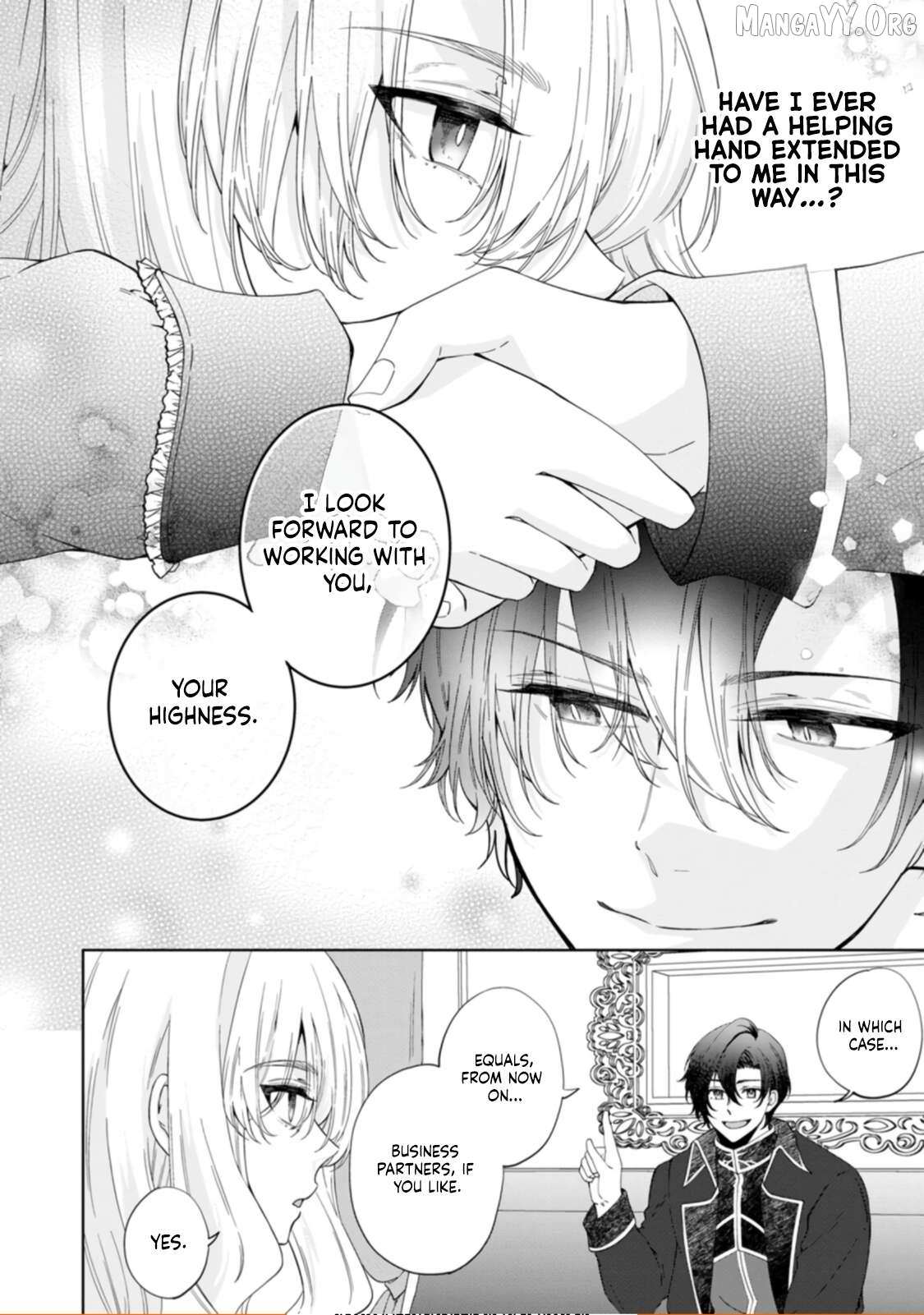 Akuyaku Reijo no Nariagari Ringoku de Hoseki no Seijo to Yobareru Made Chapter 3 page 44 - 