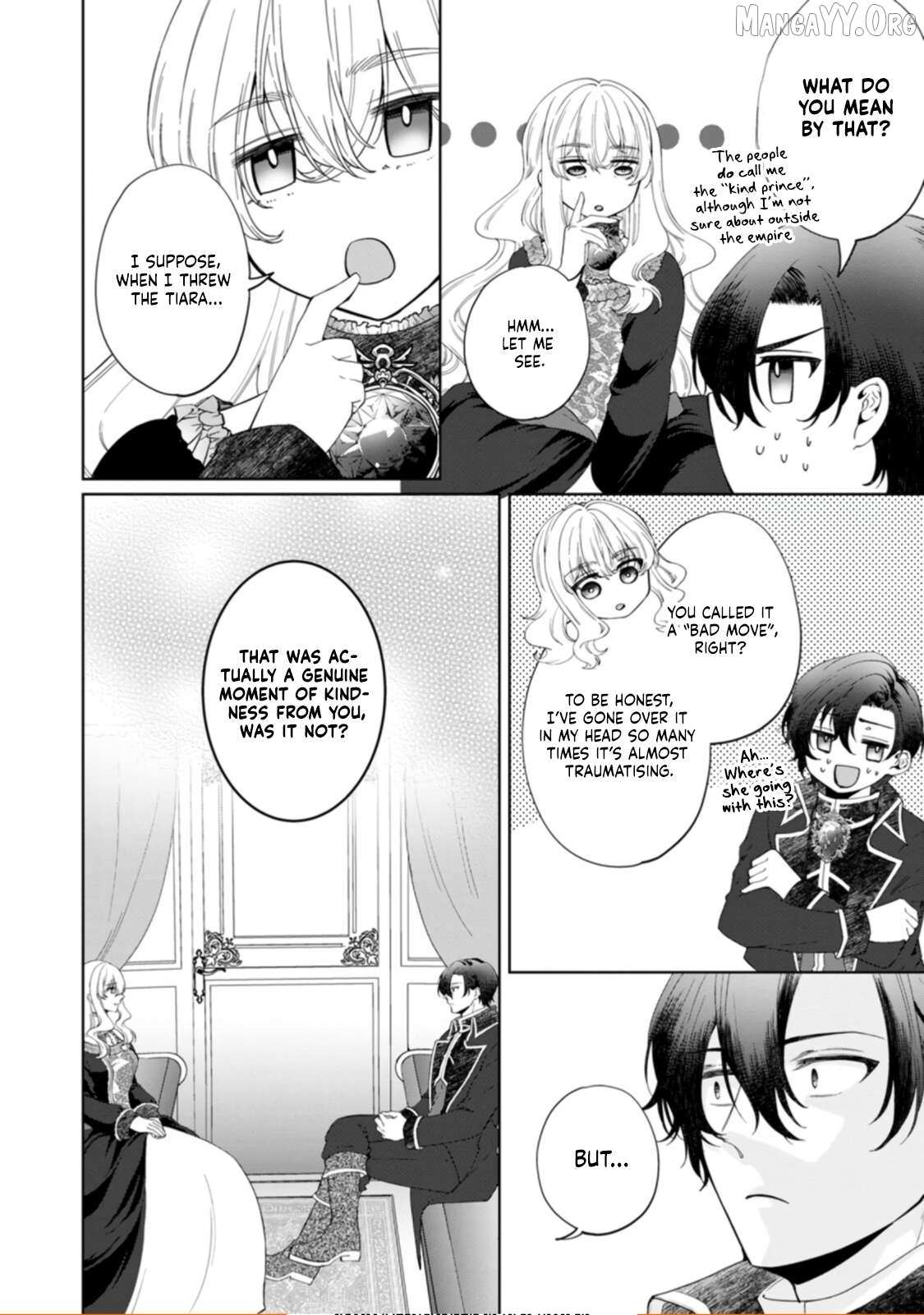 Akuyaku Reijo no Nariagari Ringoku de Hoseki no Seijo to Yobareru Made Chapter 3 page 46 - 
