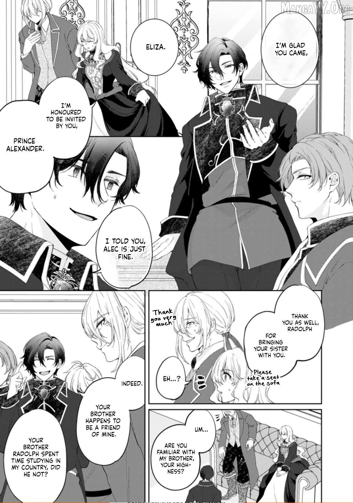 Akuyaku Reijo no Nariagari Ringoku de Hoseki no Seijo to Yobareru Made Chapter 3 page 9 - 