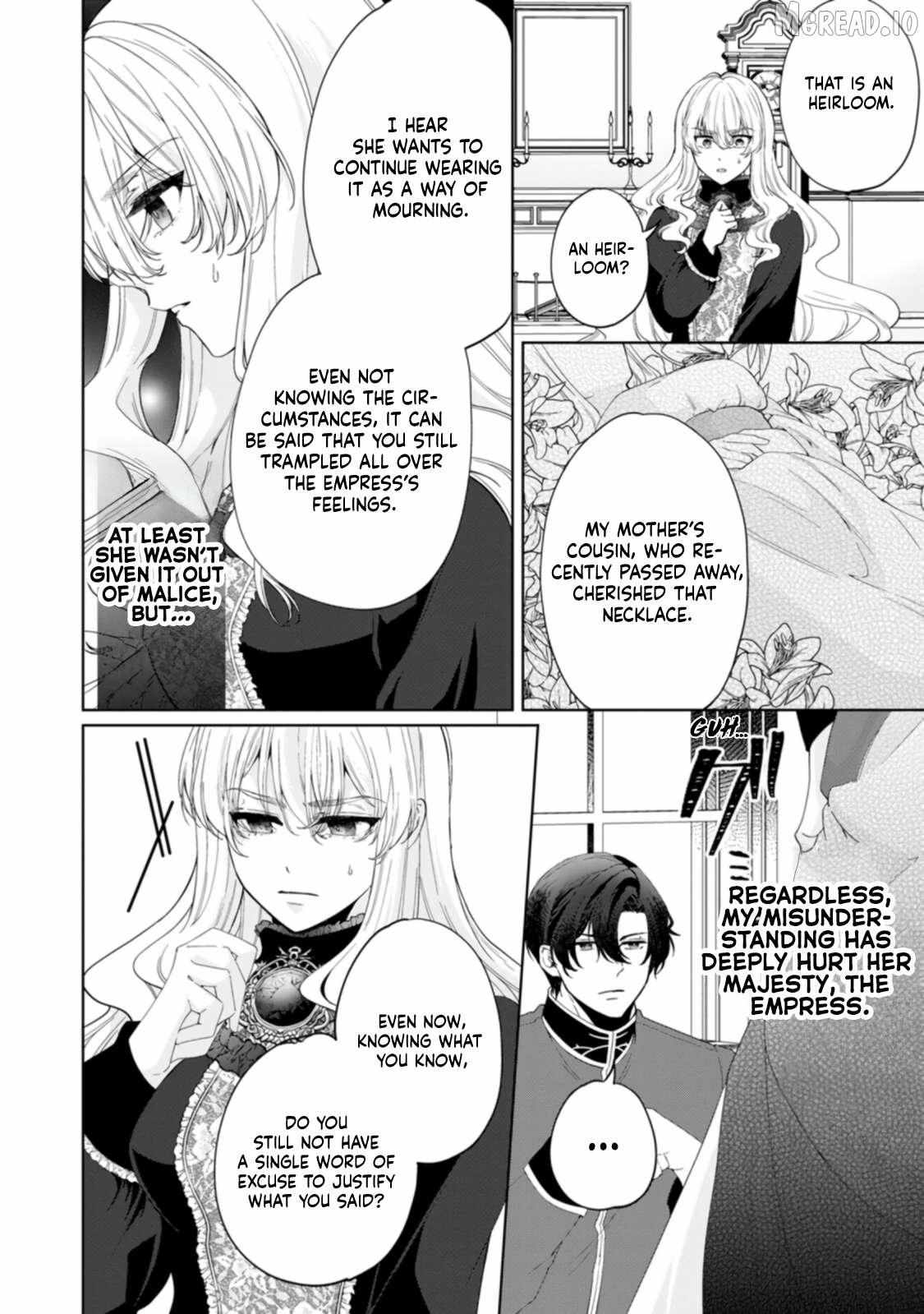 Akuyaku Reijo no Nariagari Ringoku de Hoseki no Seijo to Yobareru Made Chapter 4 page 26 - 