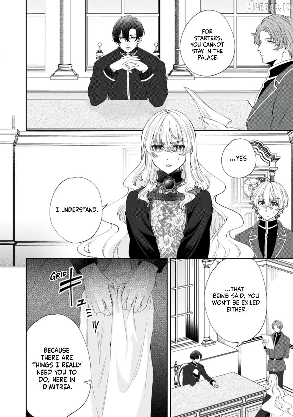 Akuyaku Reijo no Nariagari Ringoku de Hoseki no Seijo to Yobareru Made Chapter 5 page 2 - 