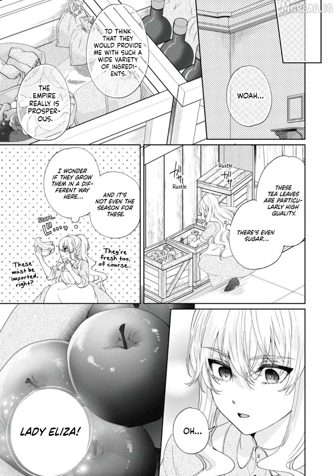 Akuyaku Reijo no Nariagari Ringoku de Hoseki no Seijo to Yobareru Made Chapter 5 page 9 - 