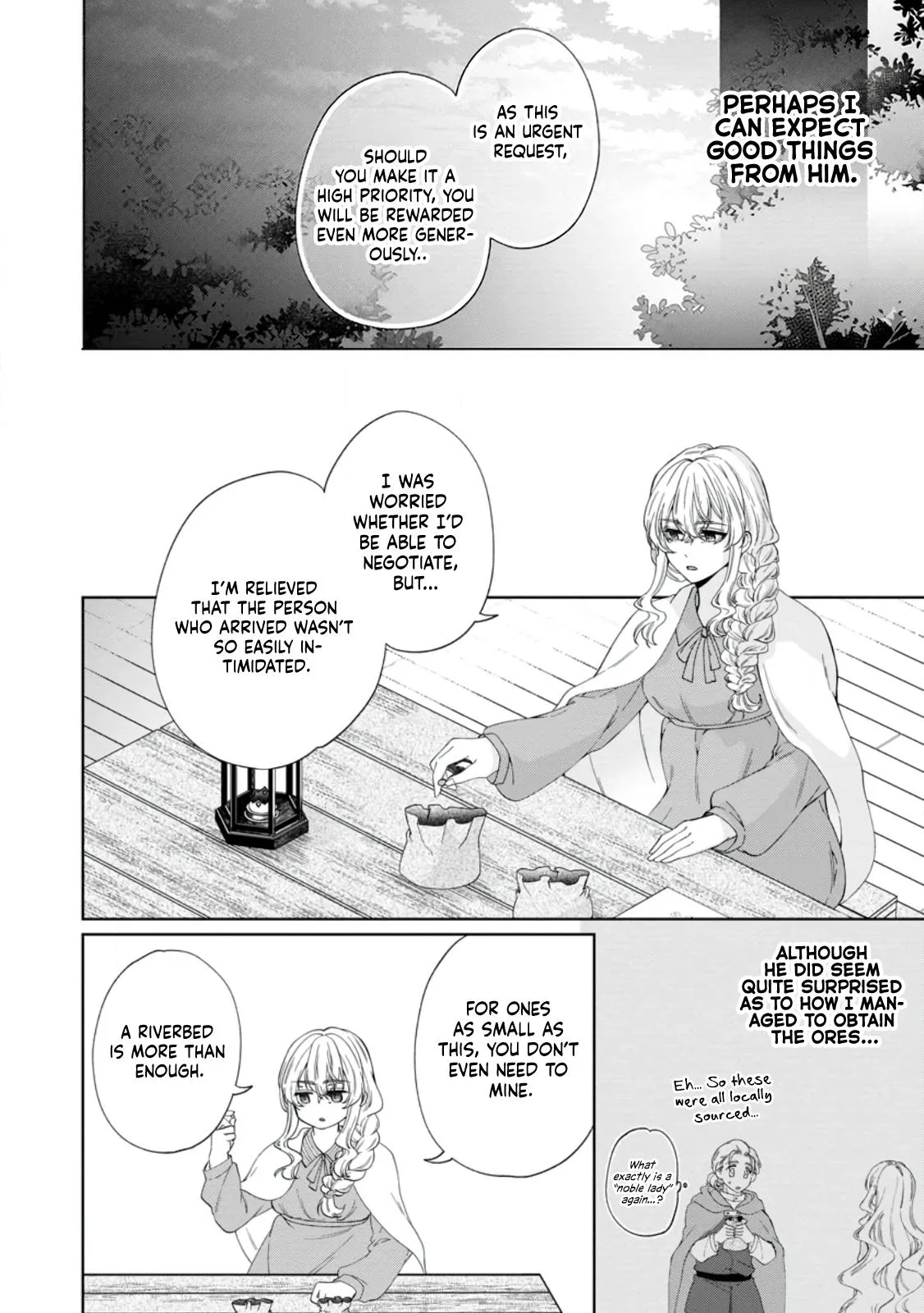 Akuyaku Reijo no Nariagari Ringoku de Hoseki no Seijo to Yobareru Made Chapter 6 page 28 - 