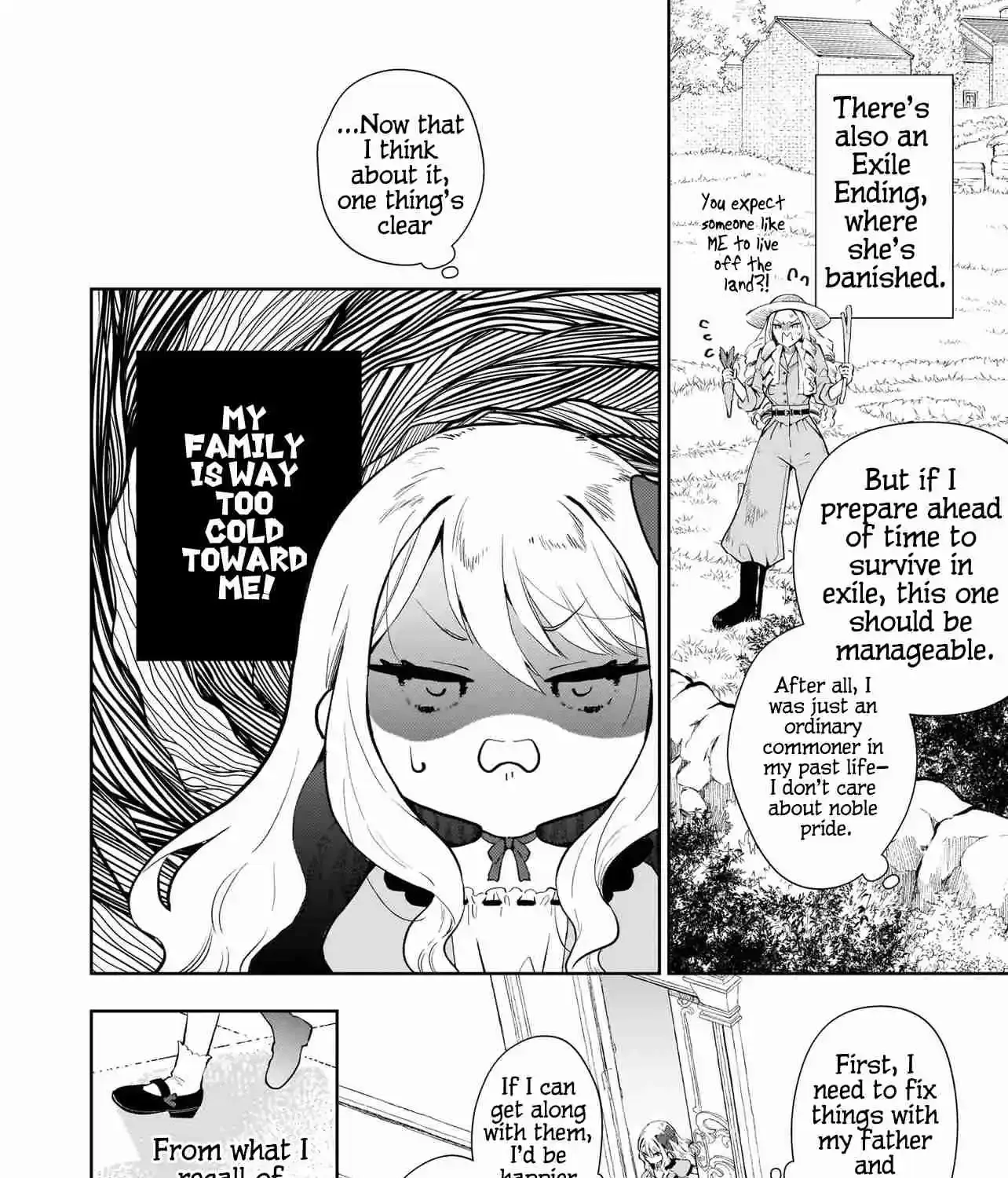 Akuyaku Reijou ni Nanka Narimasen. Watashi wa "Futsu" no Koushaku Reijou desu! ~New Route!~ Chapter 0 page 14 - 