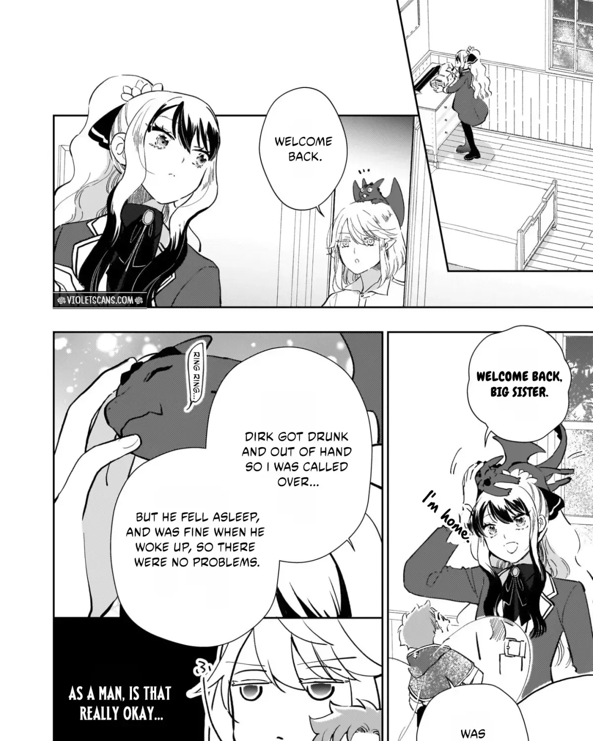 Akuyaku Reijou ni Nanka Narimasen. Watashi wa "Futsu" no Koushaku Reijou desu! ~New Route!~ Chapter 10 page 35 - 