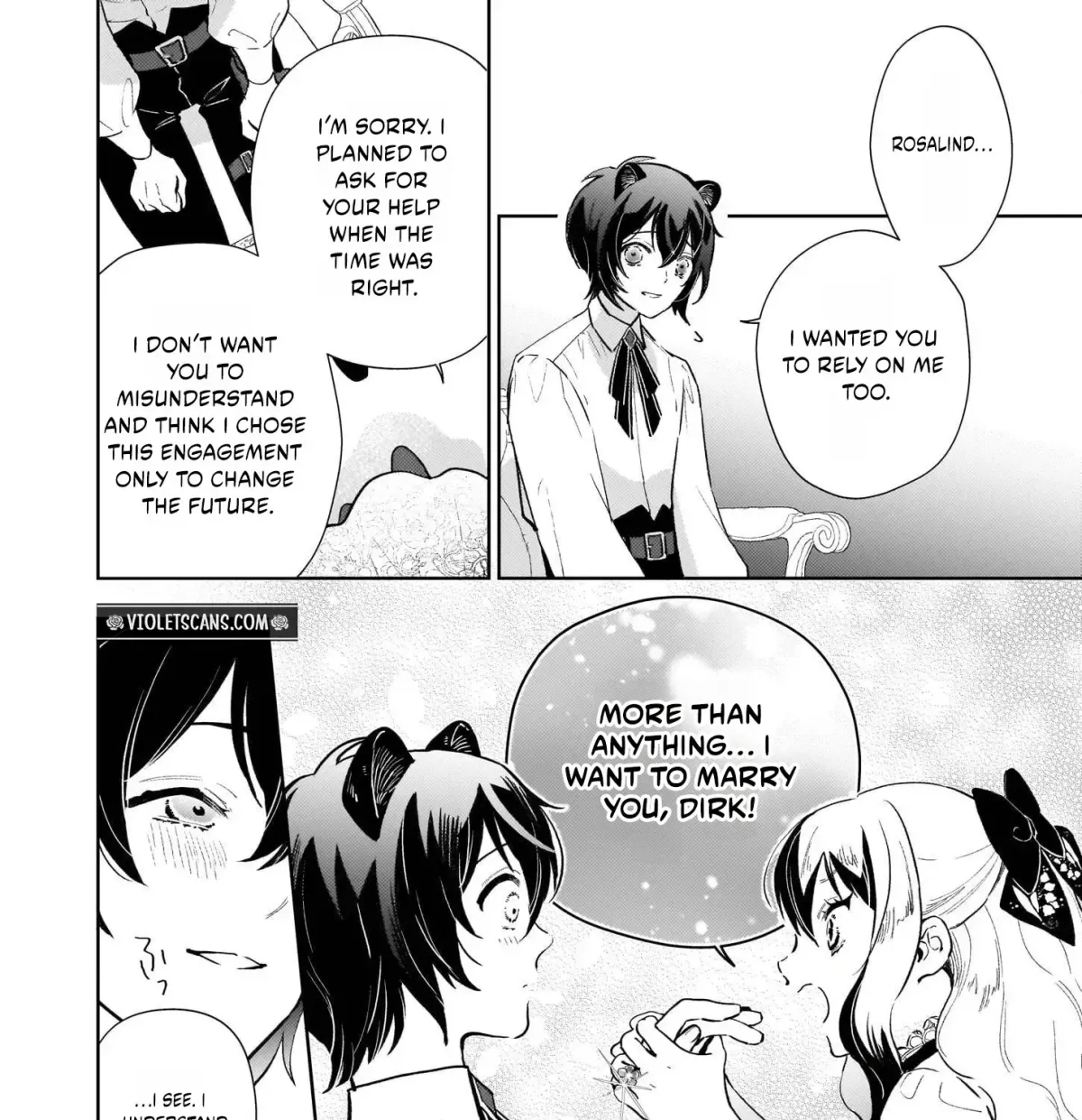 Akuyaku Reijou ni Nanka Narimasen. Watashi wa "Futsu" no Koushaku Reijou desu! ~New Route!~ Chapter 7 page 52 - 