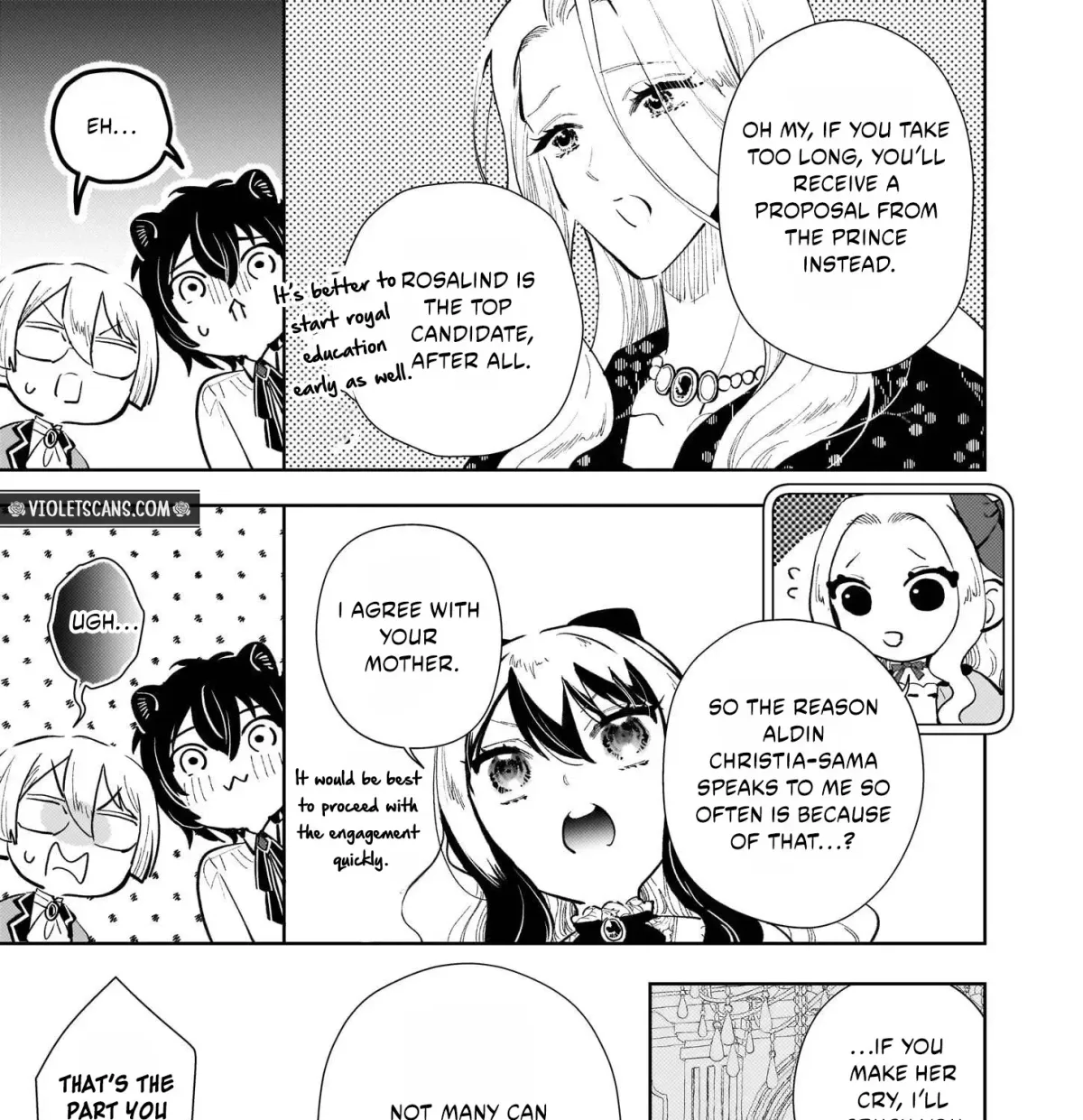 Akuyaku Reijou ni Nanka Narimasen. Watashi wa "Futsu" no Koushaku Reijou desu! ~New Route!~ Chapter 7 page 54 - 