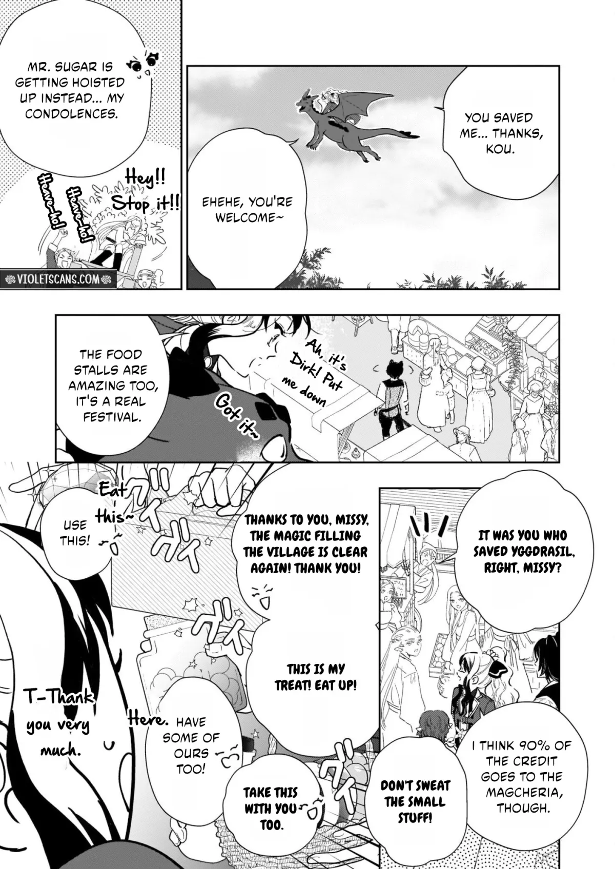 Akuyaku Reijou ni Nanka Narimasen. Watashi wa "Futsu" no Koushaku Reijou desu! ~New Route!~ Chapter 11 page 13 - 